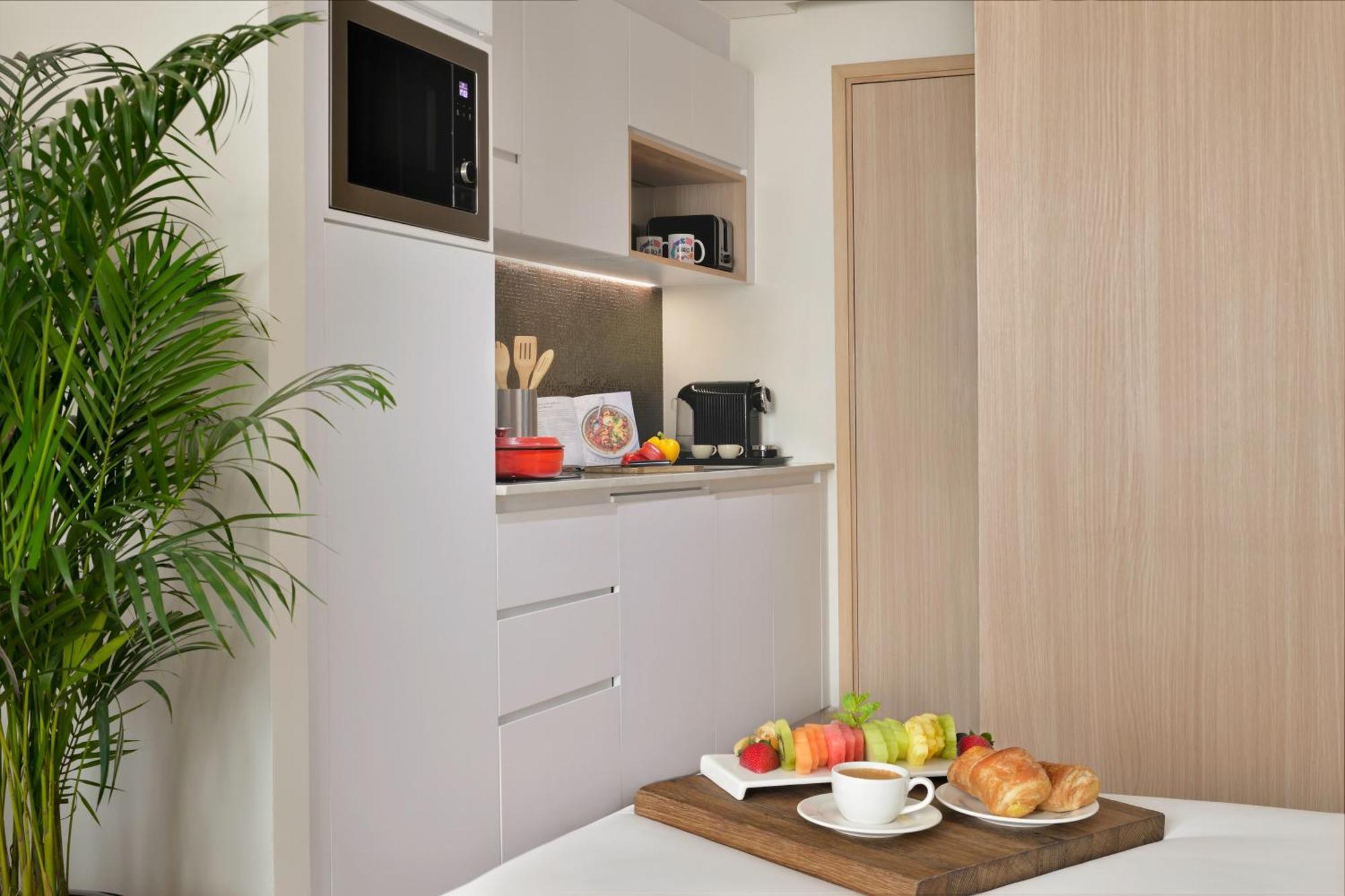Deluxe Studio-Apartment mit eigenem Strandzugang
