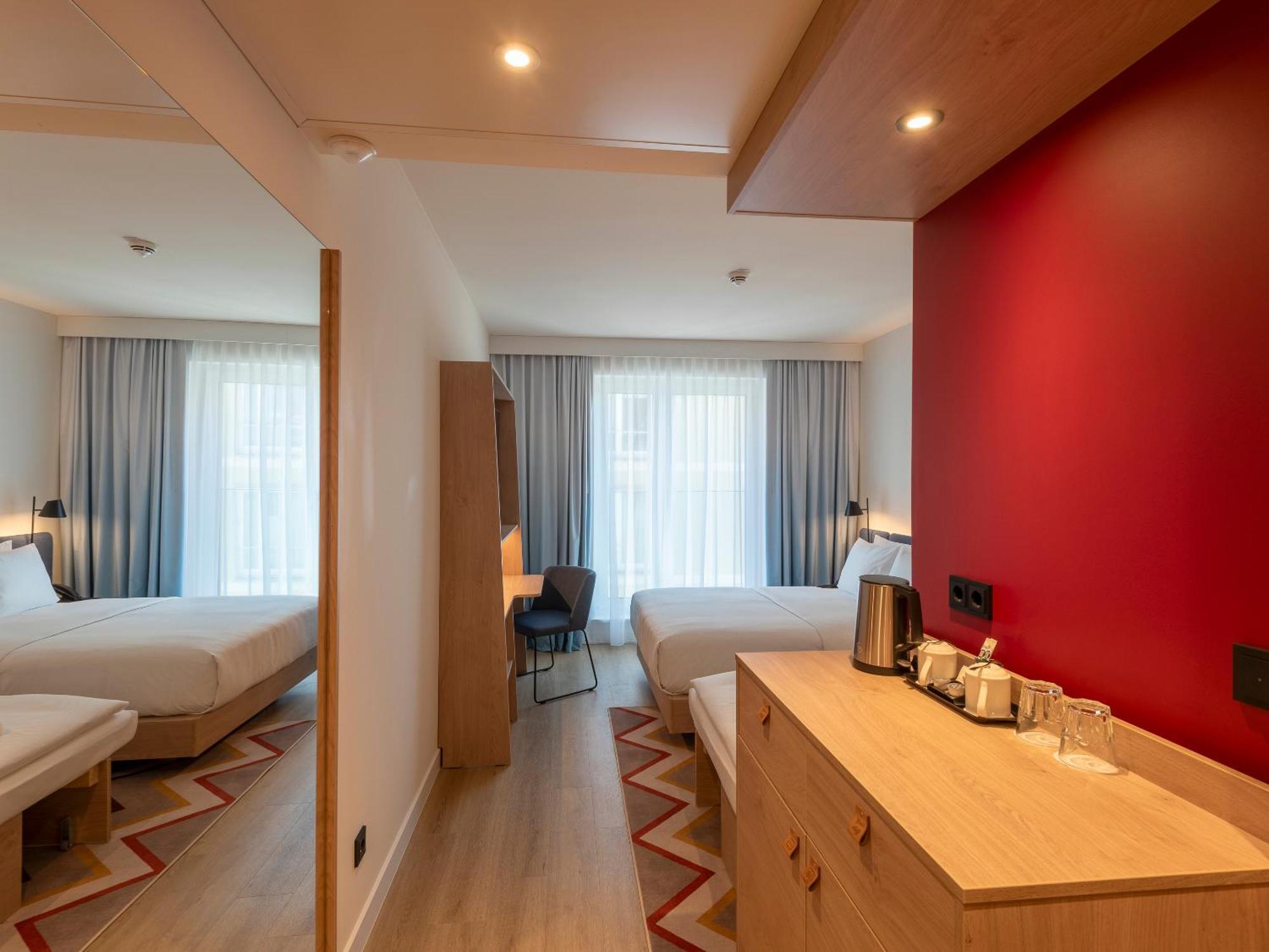Zimmer mit Queensize-Bett