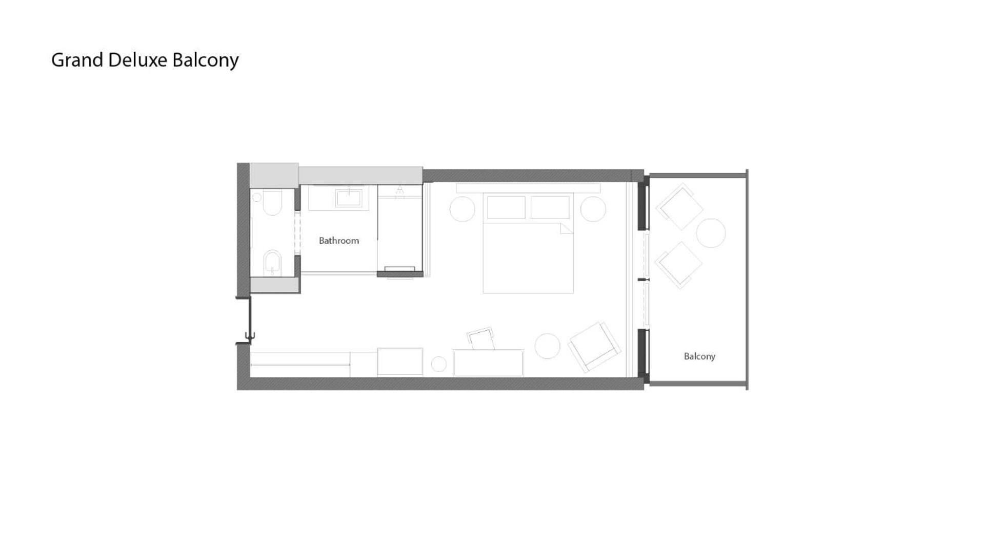 Grand Deluxe Zimmer mit Balkon