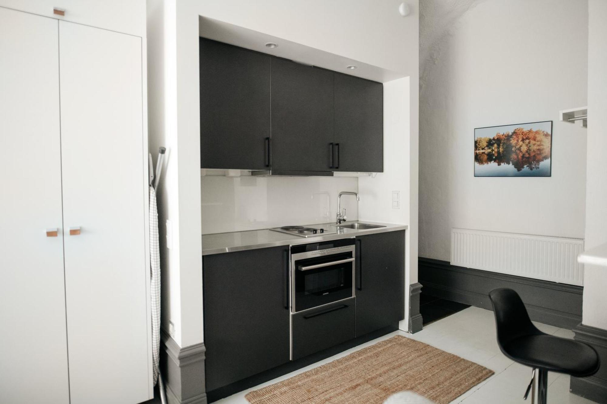 Kleines Studio mit Doppelbett
