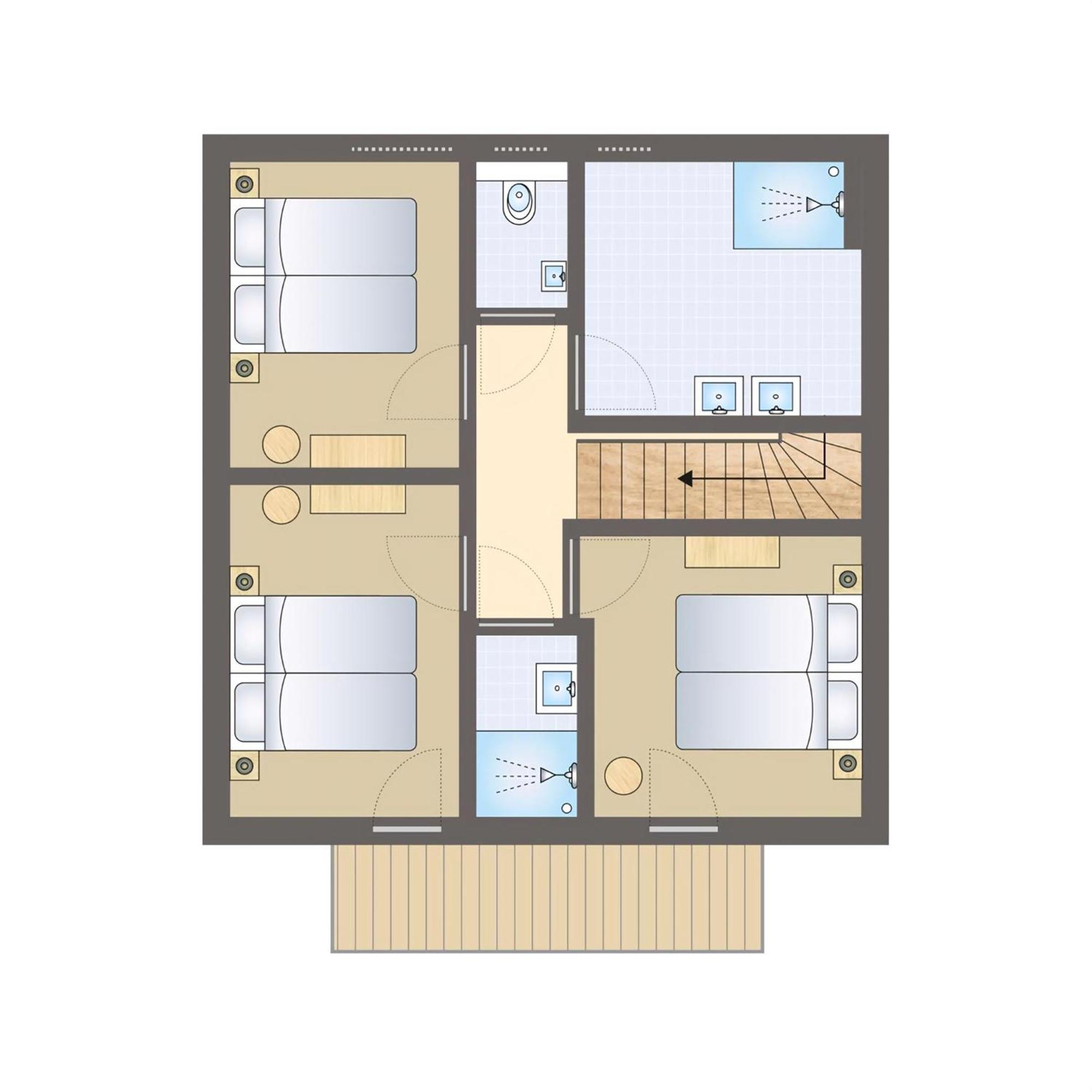 Bungalow mit 3 Schlafzimmern