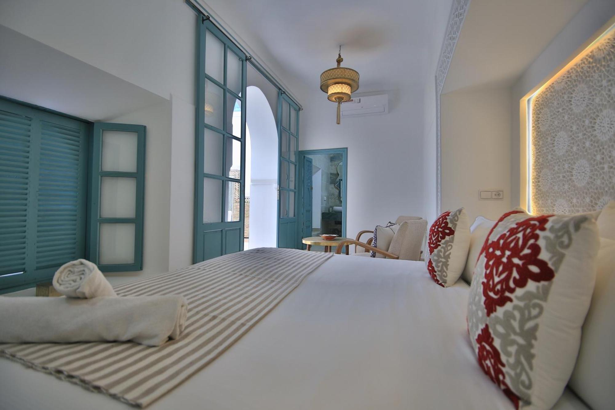 Doppelzimmer mit Patio