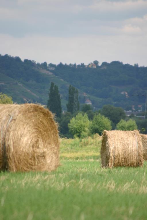 Schlafsack im Heuboden