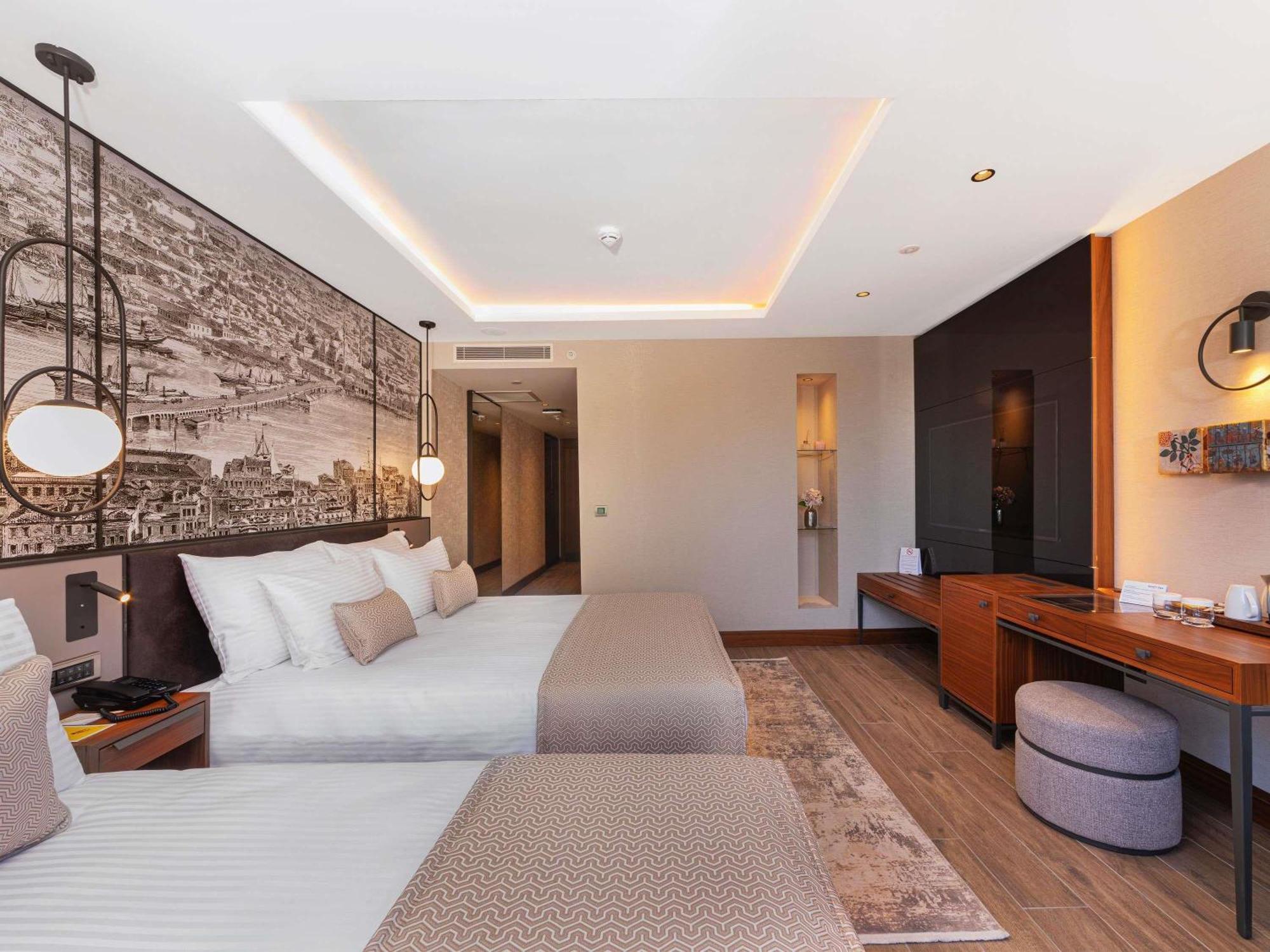 Superior Zimmer mit 1 Queensize-Bett und 1 Einzelbett