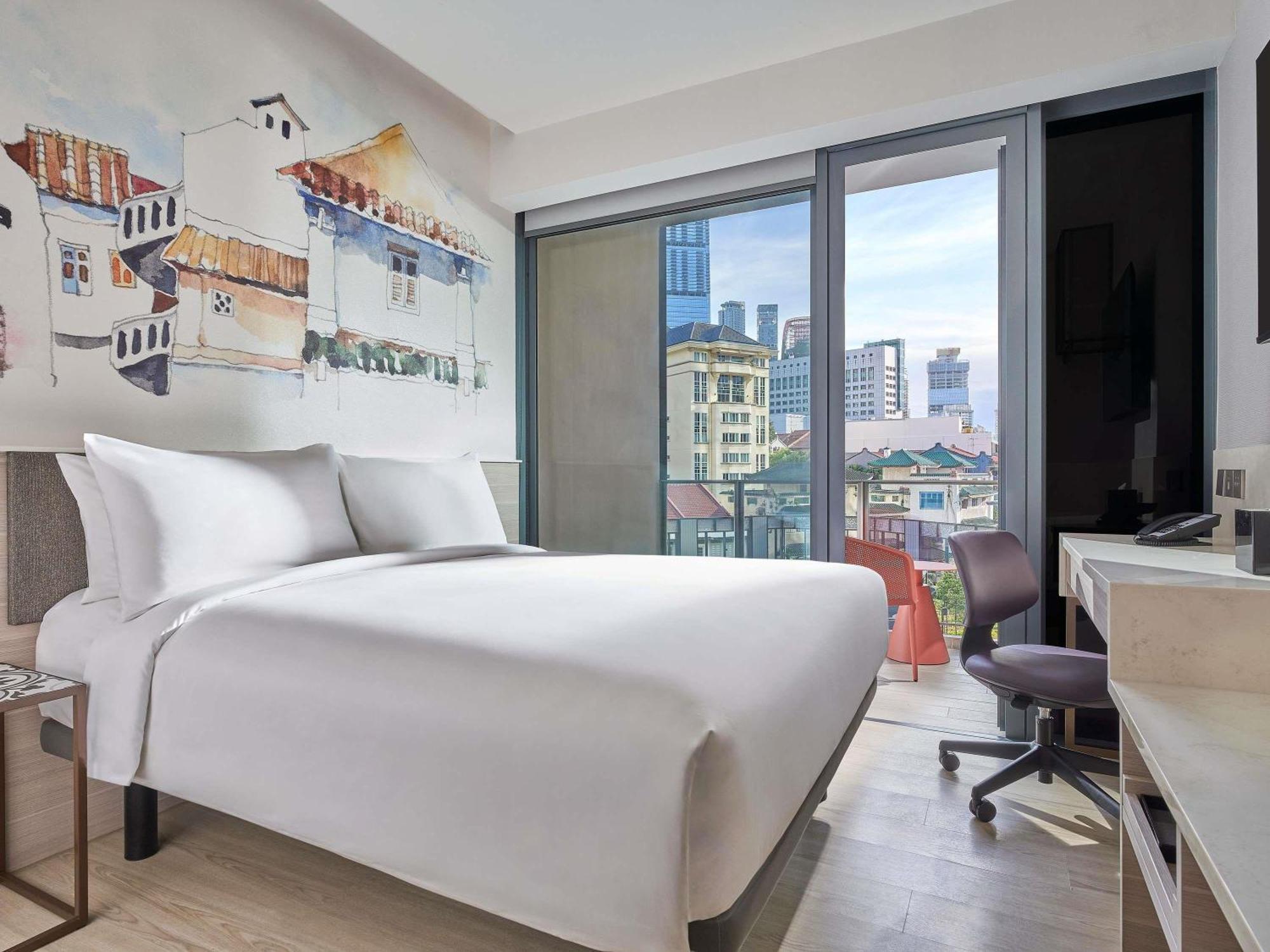 Classic Zimmer mit 1 Doppelbett und Balkon