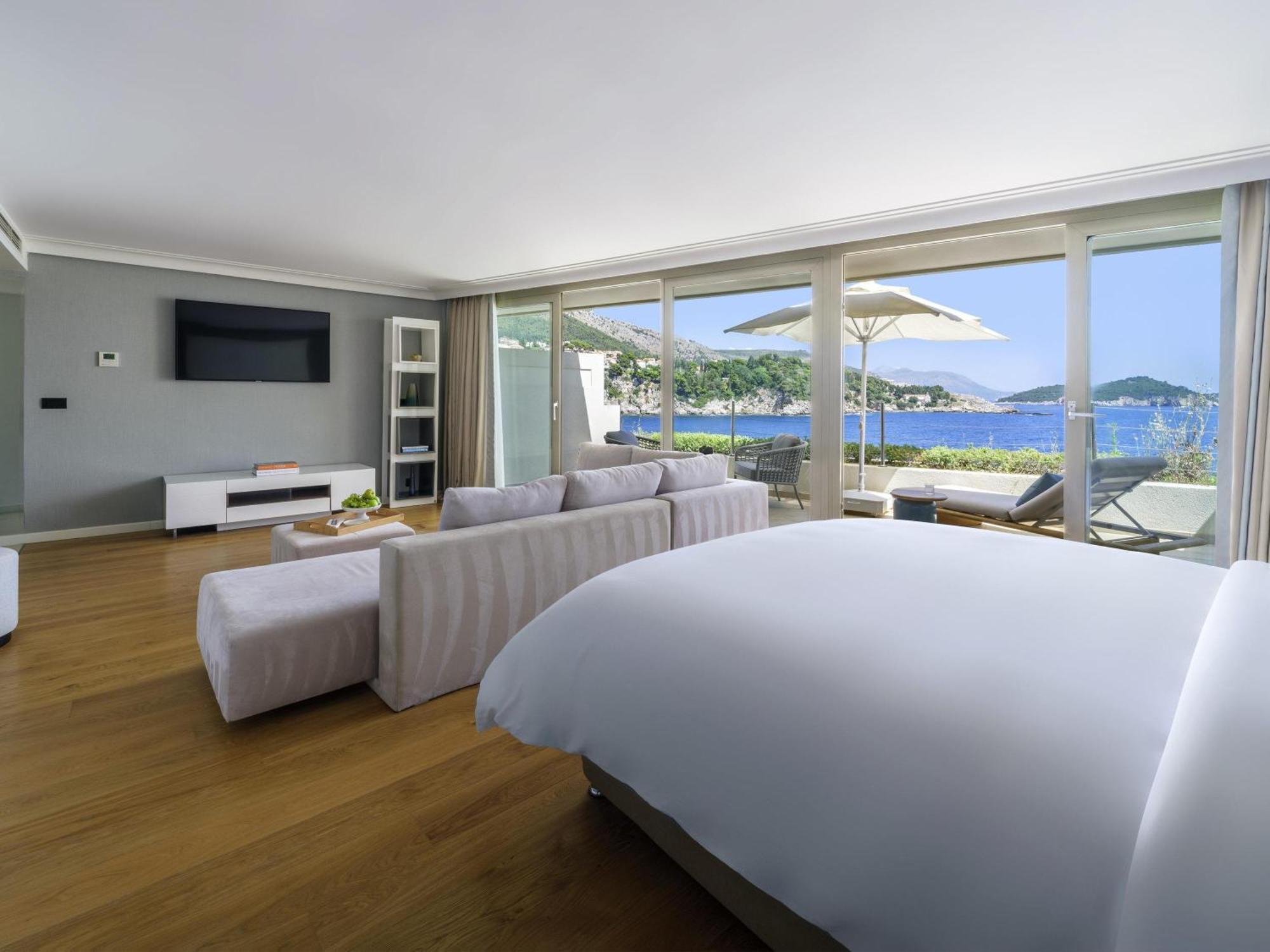 Spa Suite mit Balkon und Meerblick