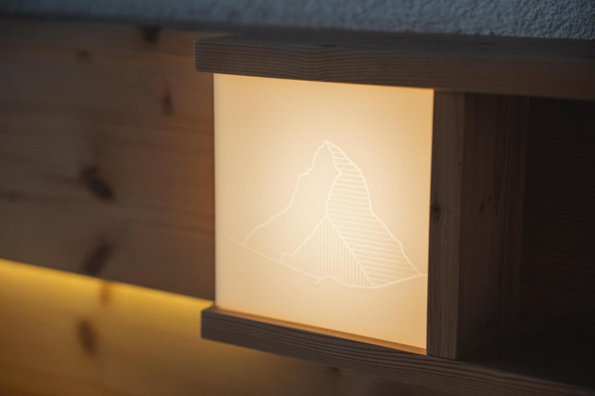 Zweibettzimmer mit Bergblick