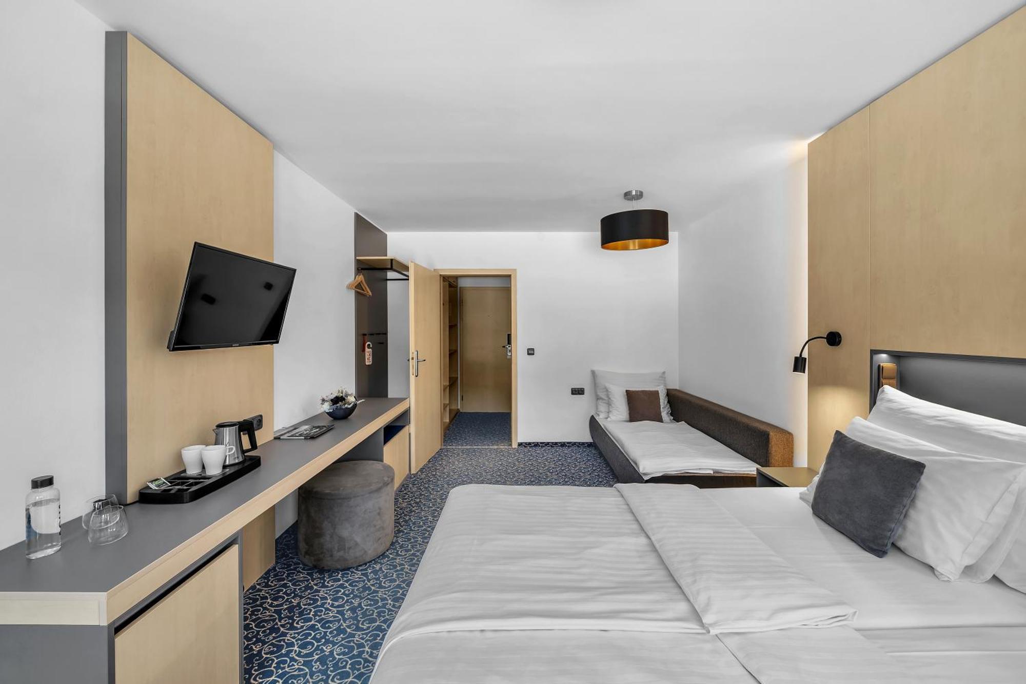 Dreibettzimmer ohne Zugang zum Wasserpark