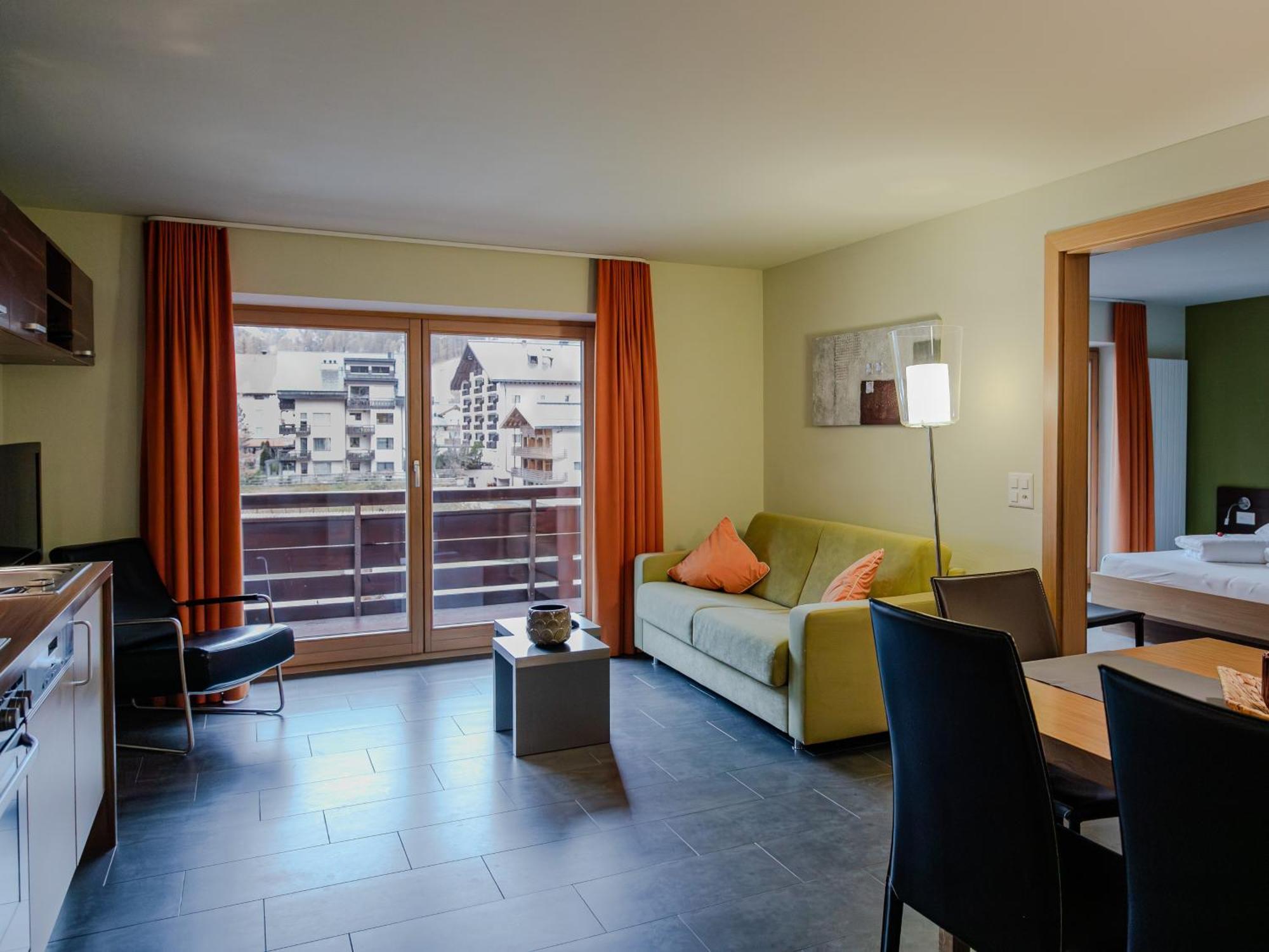Apartment mit 3 Schlafzimmern mit Kingsize-Bett