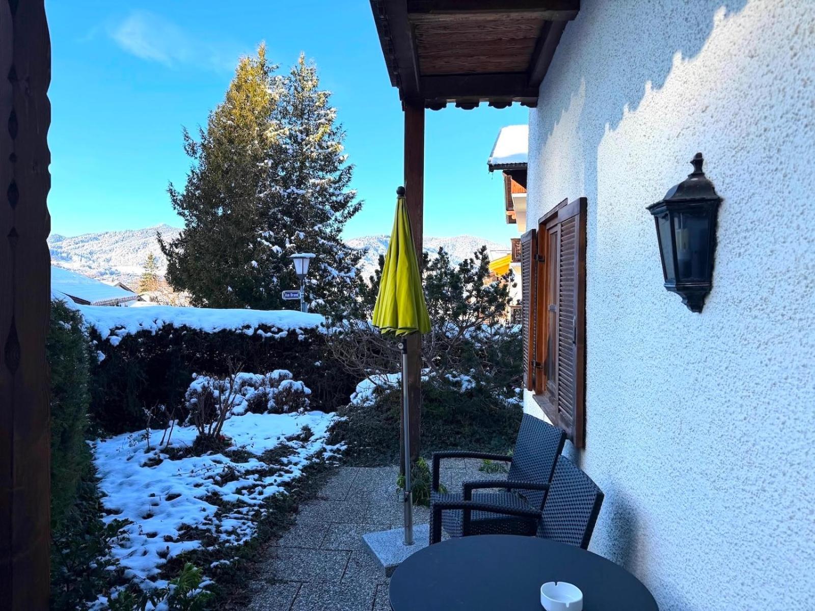 Apartment mit Blick auf die Berge