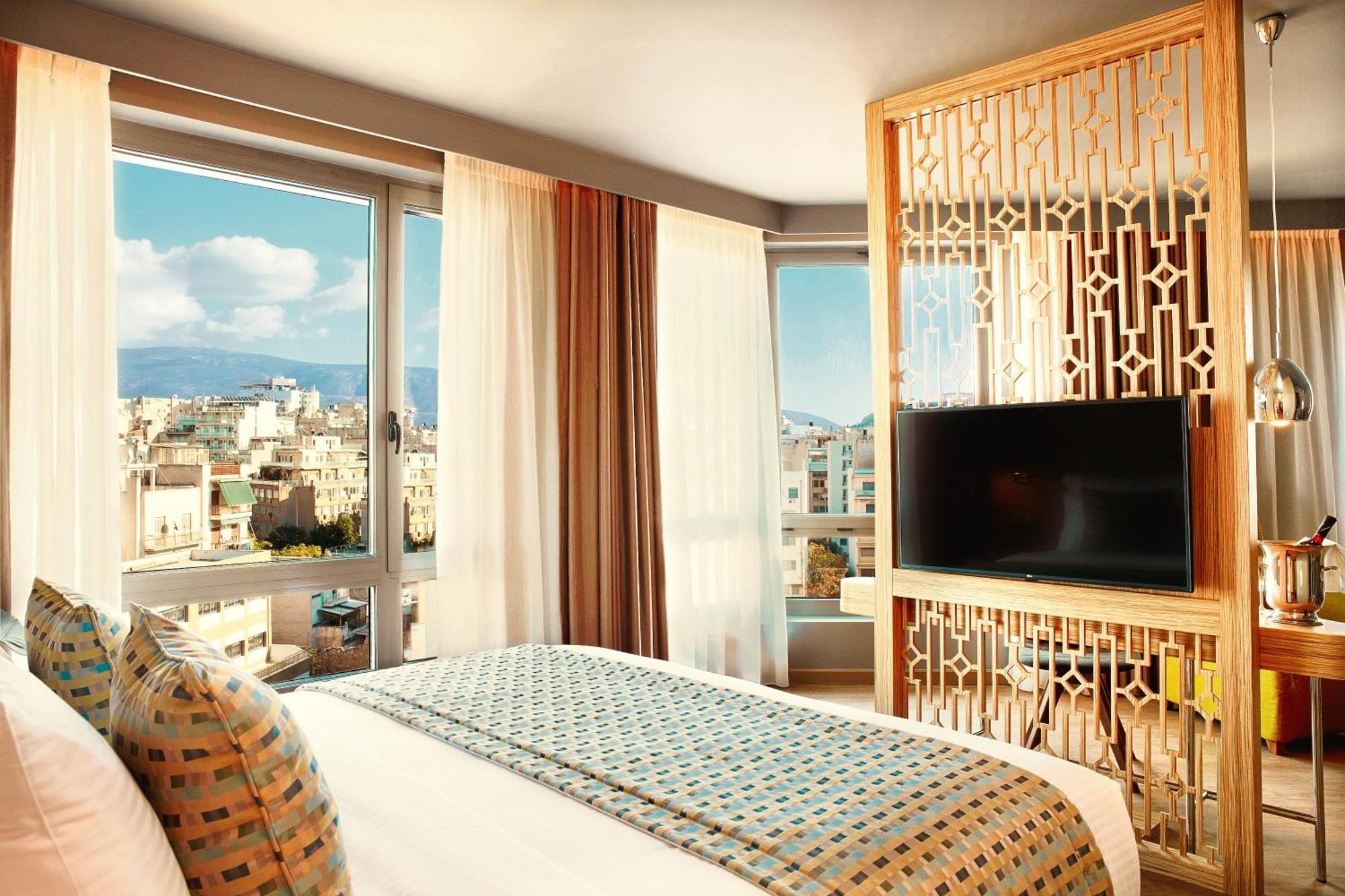 Junior Suite mit Blick auf die Akropolis