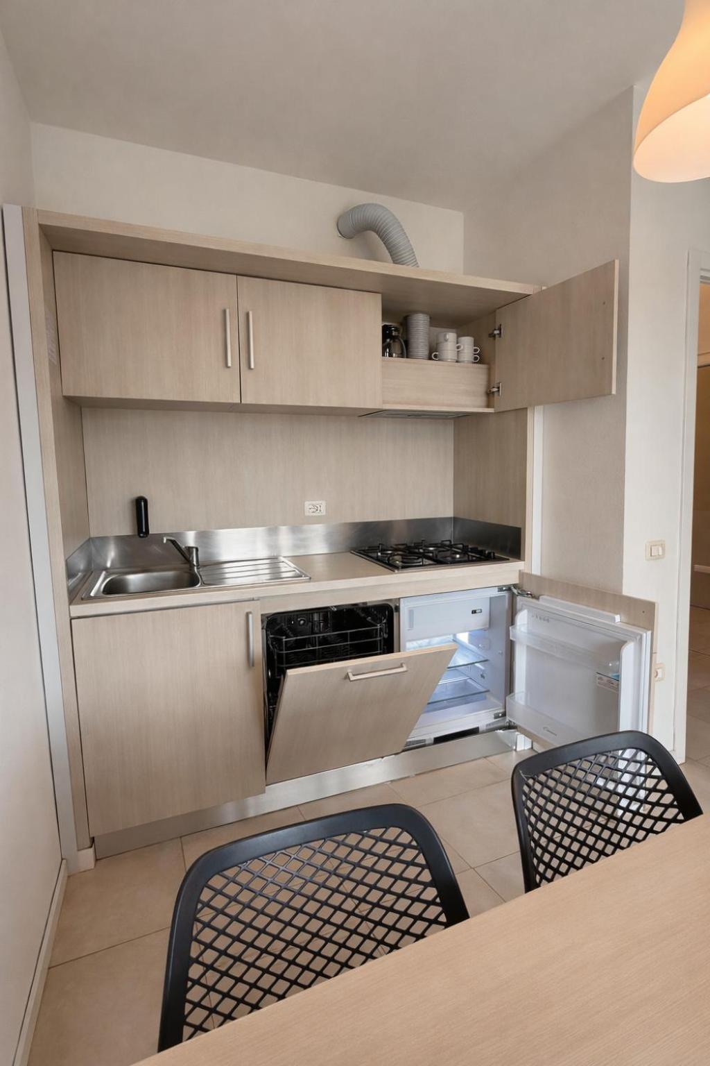 Basic Apartment mit 2 Schlafzimmern (4 Erwachsene)
