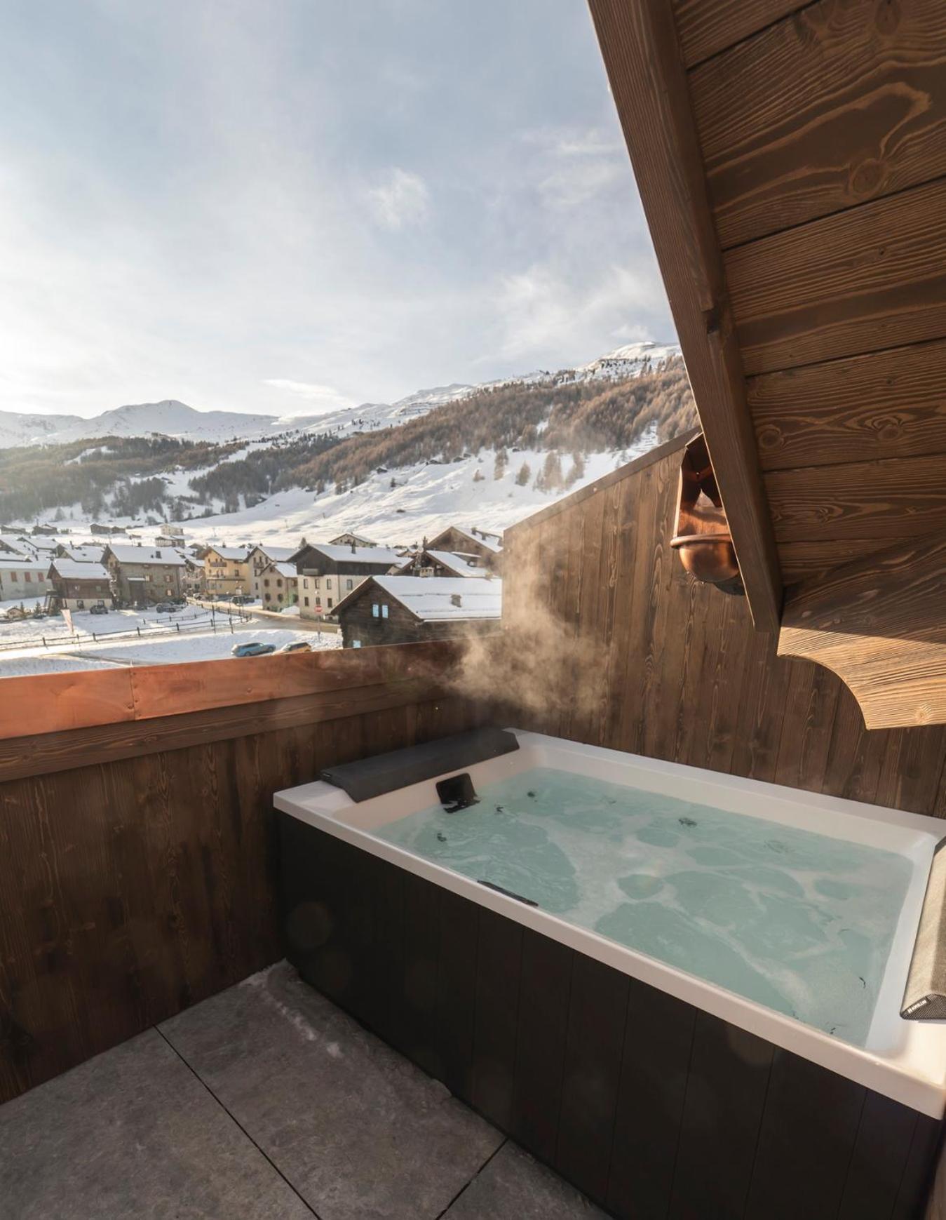 Suite mit Whirlpool im Freien