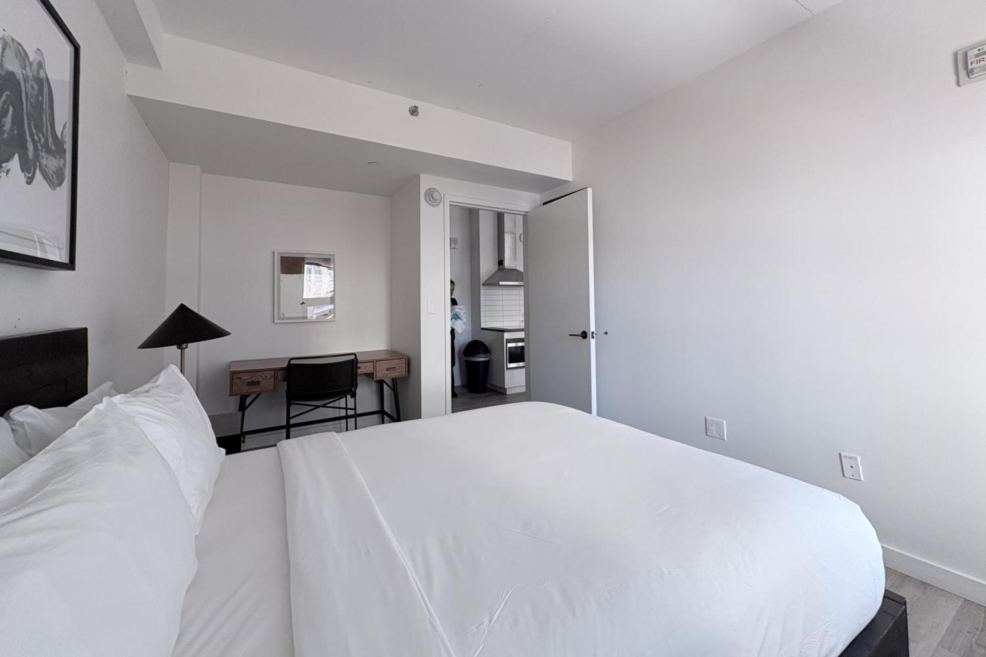Apartment mit 2 Schlafzimmern und Stadtblick