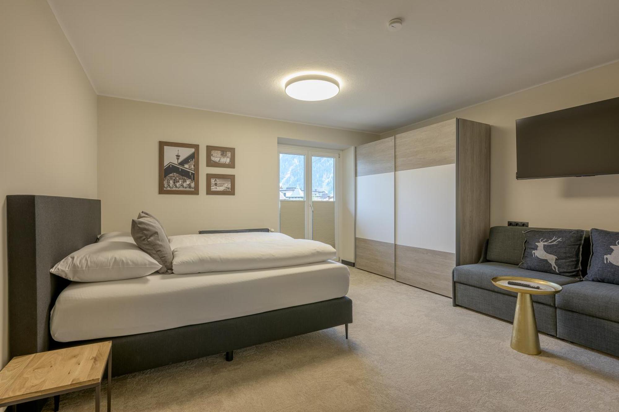 Apartment mit 2 Schlafzimmern und Bergblick