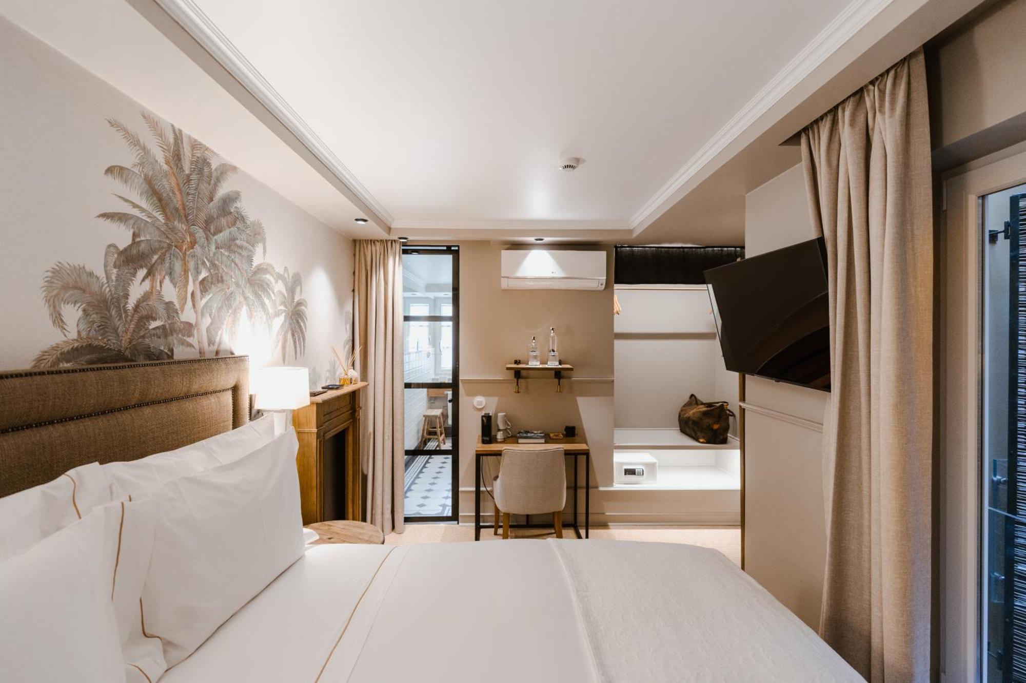 Doppelzimmer mit Blick zur Innenseite