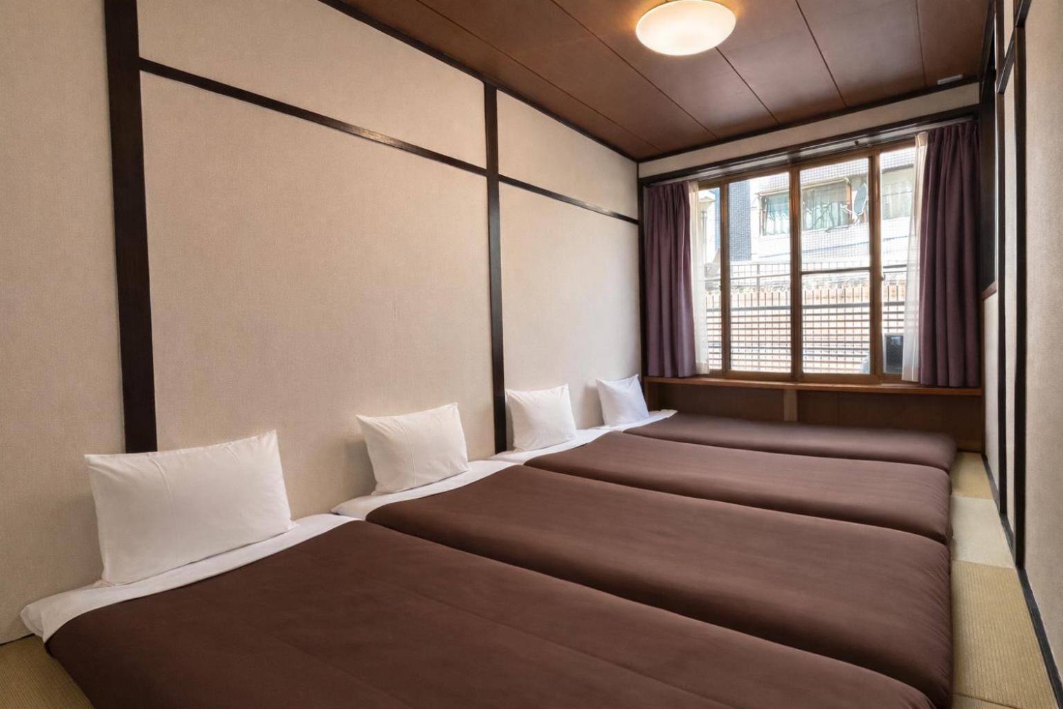 Japanisches Apartment mit Küche (4 Futons)