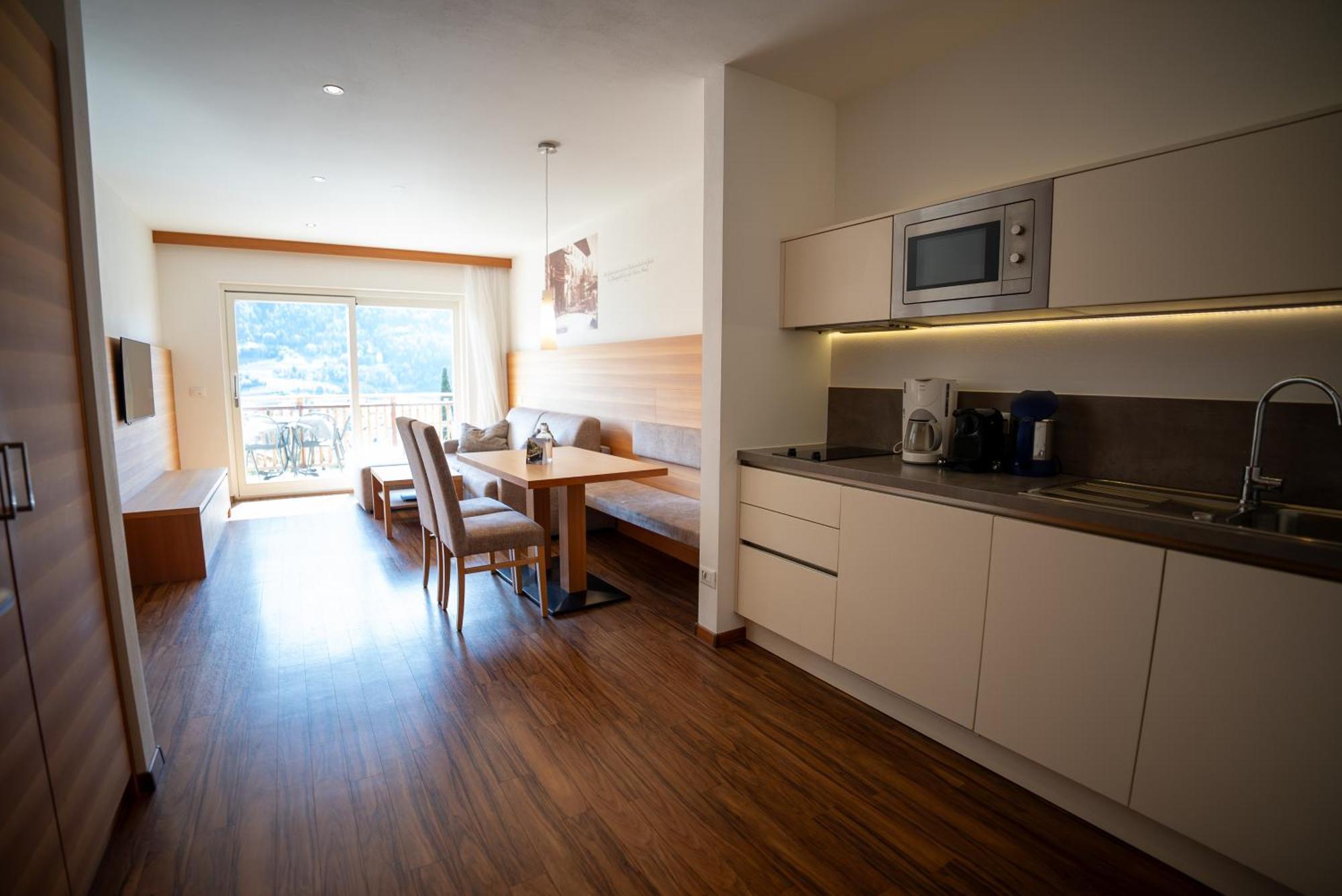 Apartment mit 1 Schlafzimmer und Aussicht