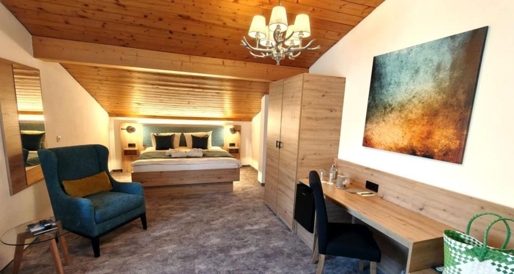 Double Room without balcony and with sloped ceilings