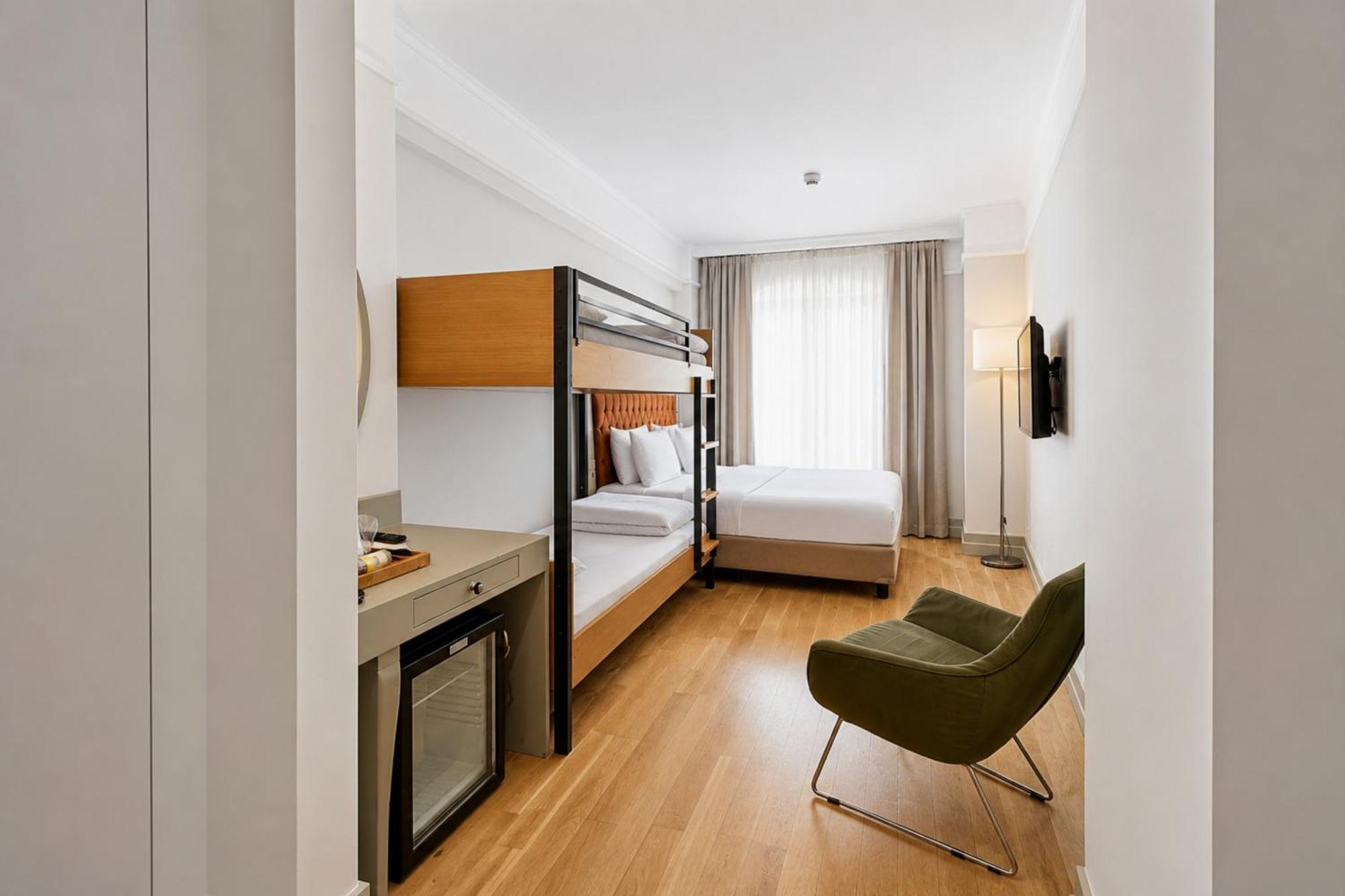 Standard Dreibettzimmer mit Etagenbett