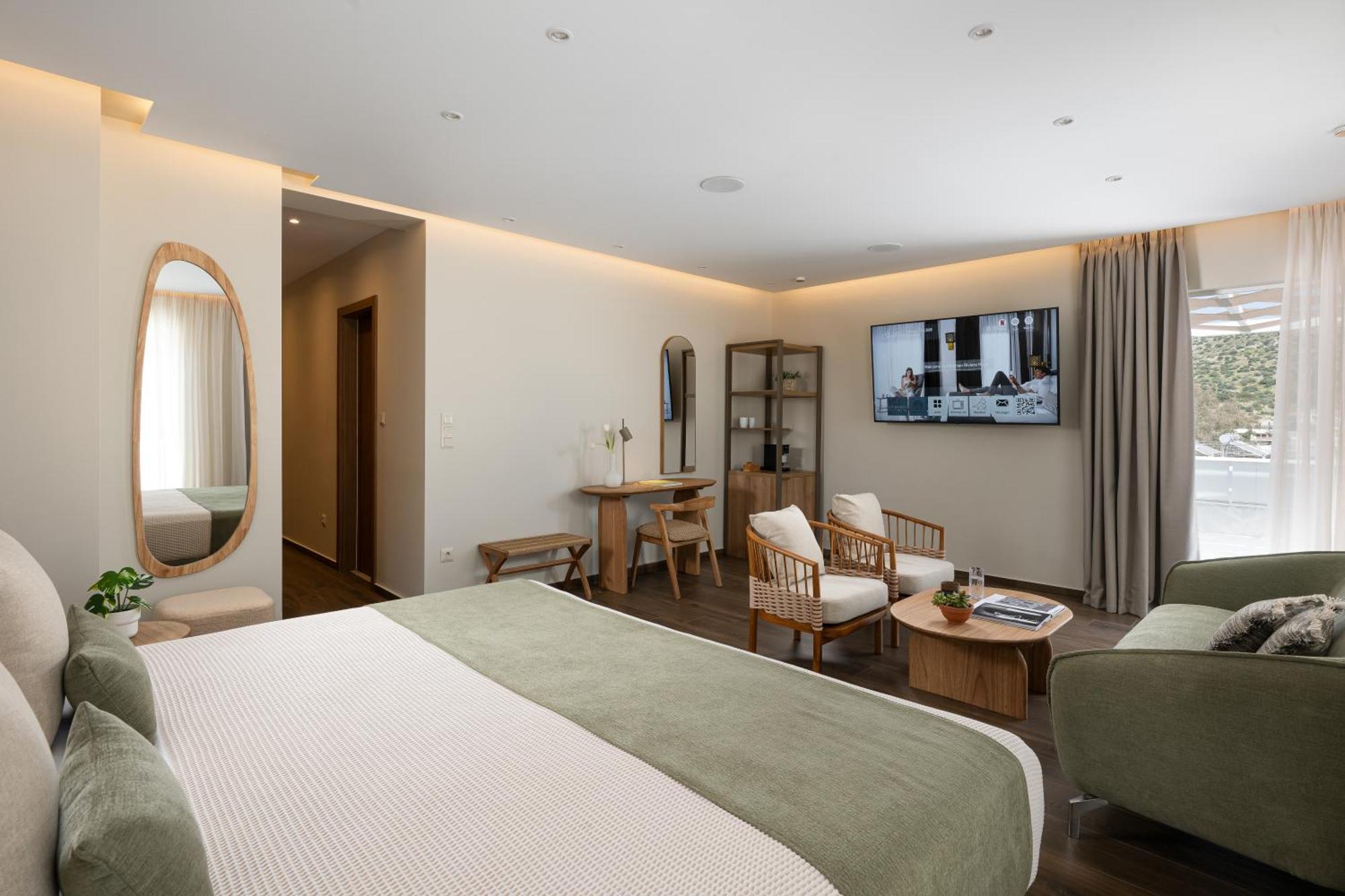 Executive Suite mit Meerblick und Whirlpool
