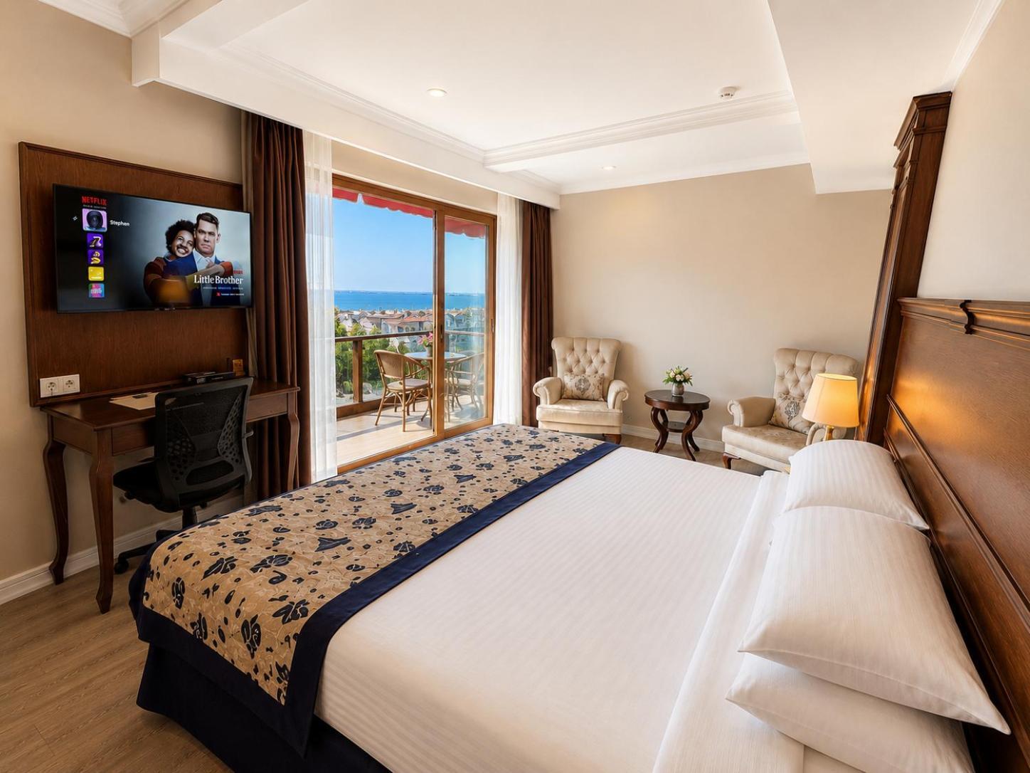 Deluxe Doppelzimmer mit Meerblick