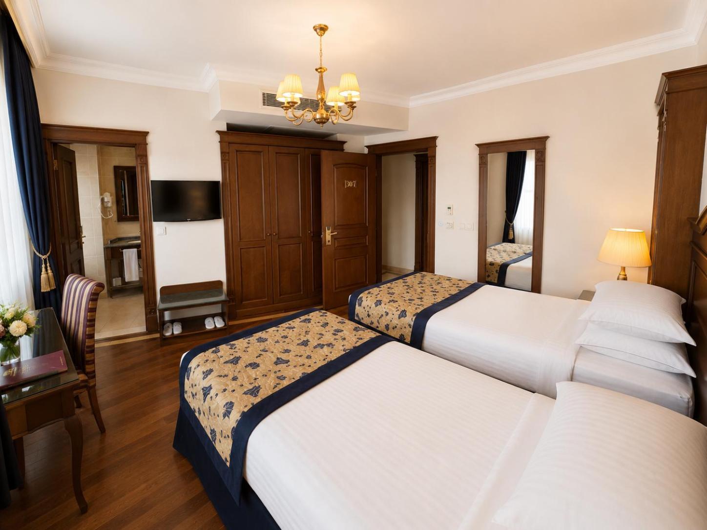 Deluxe Doppel-/Zweibettzimmer