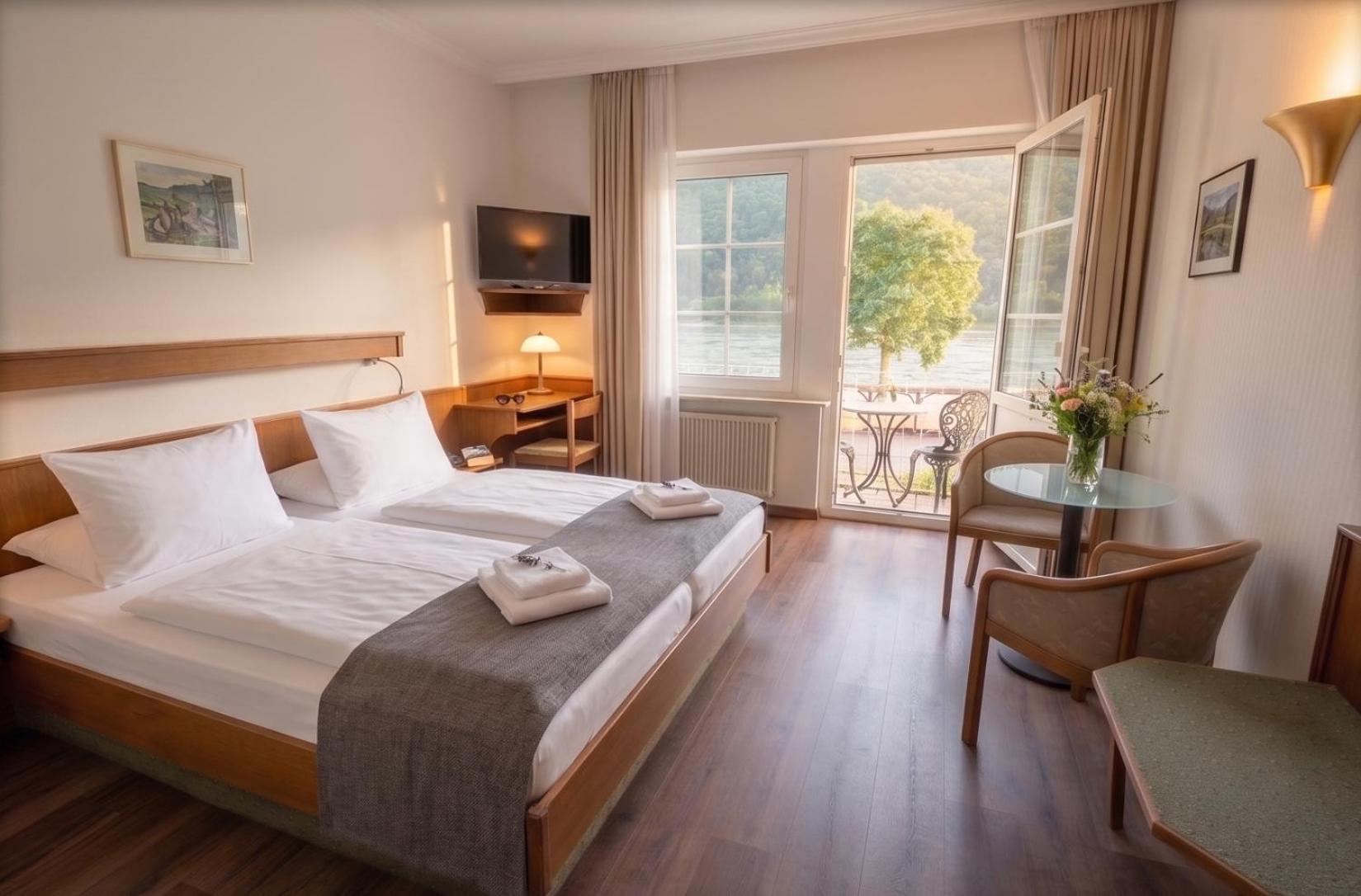 Doppelzimmer mit Balkon
