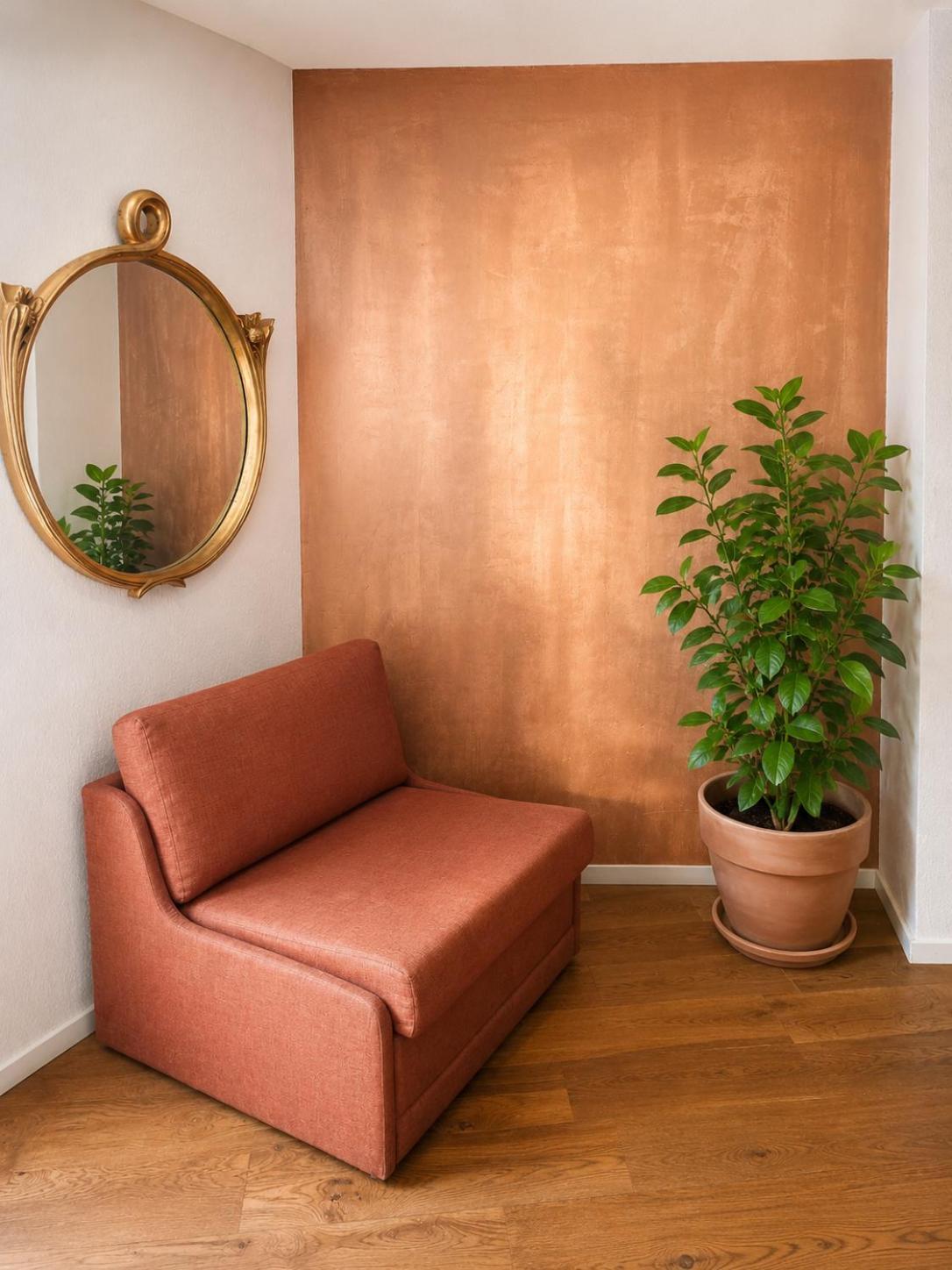Doppel-/Zweibettzimmer mit Bad