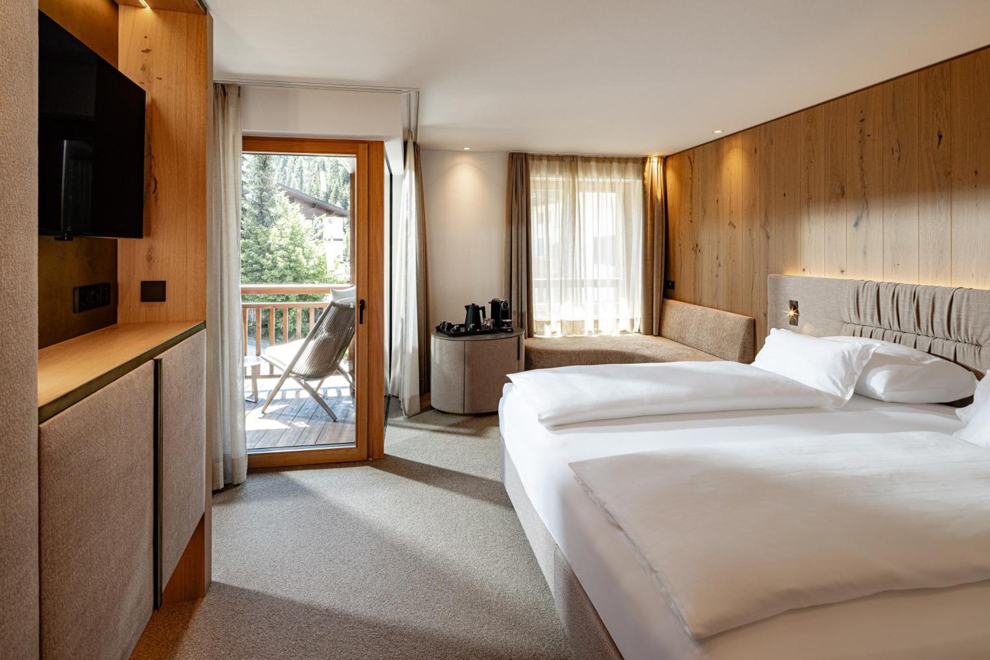 Doppelzimmer mit Bergblick