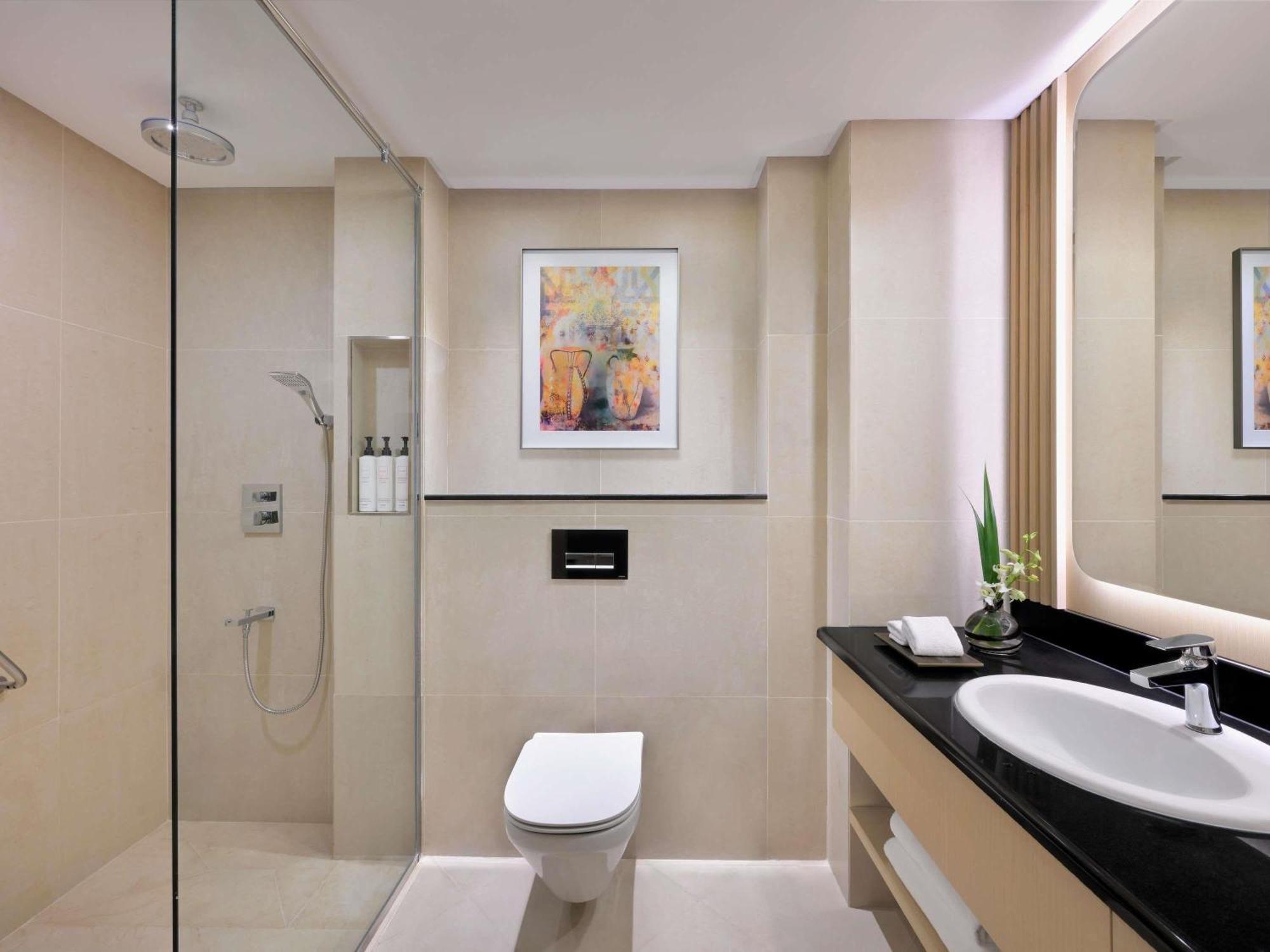 Suite mit Whirlpool und Terrasse
