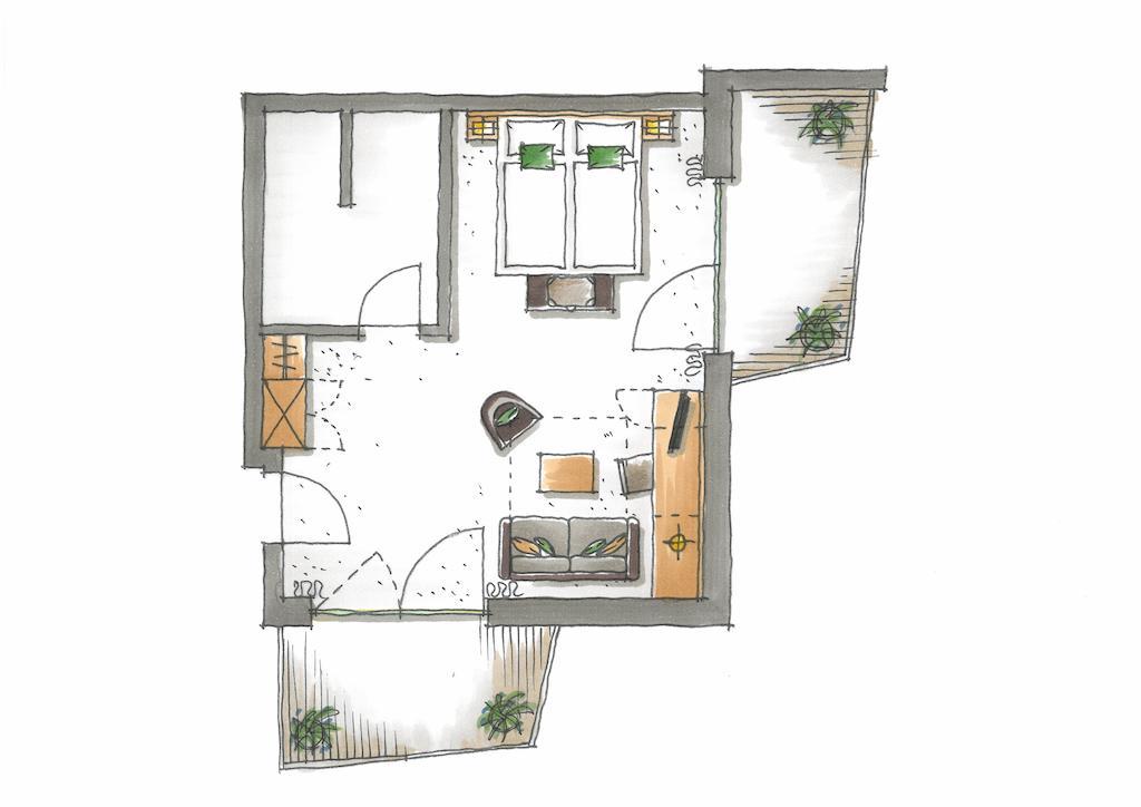 Junior Suite mit Balkon