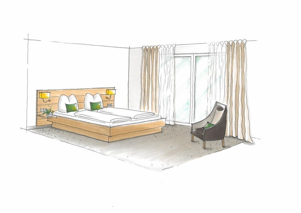 Doppelzimmer mit Balkon