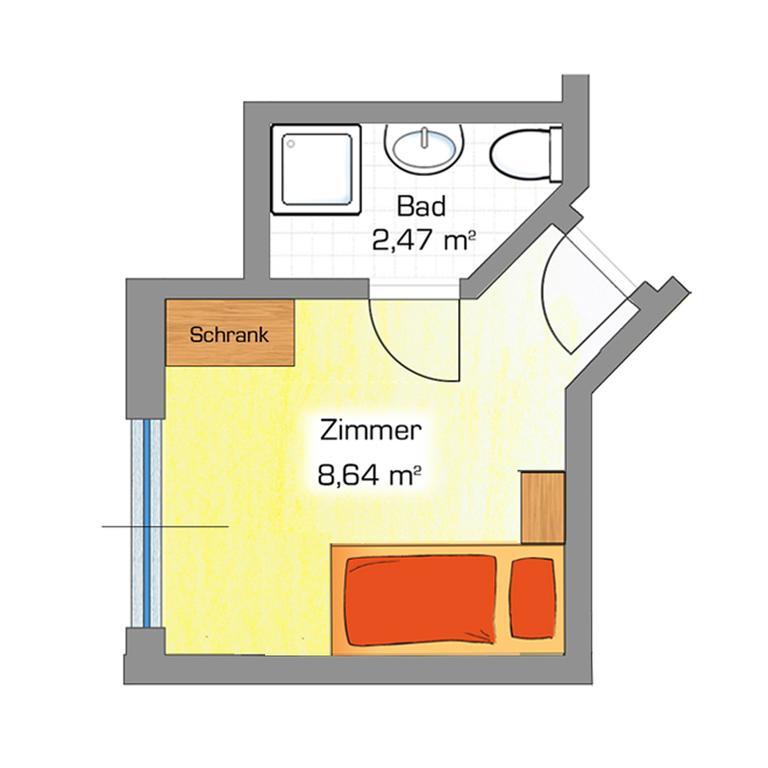 Einzelzimmer