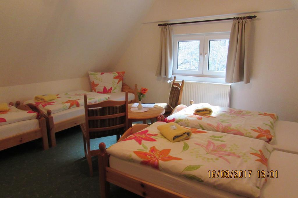 Vierbettzimmer mit Bergblick