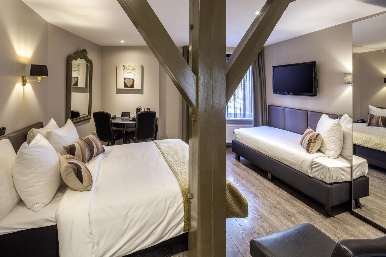 Zimmer für 3 Personen mit Doppelbett und Einzelbett