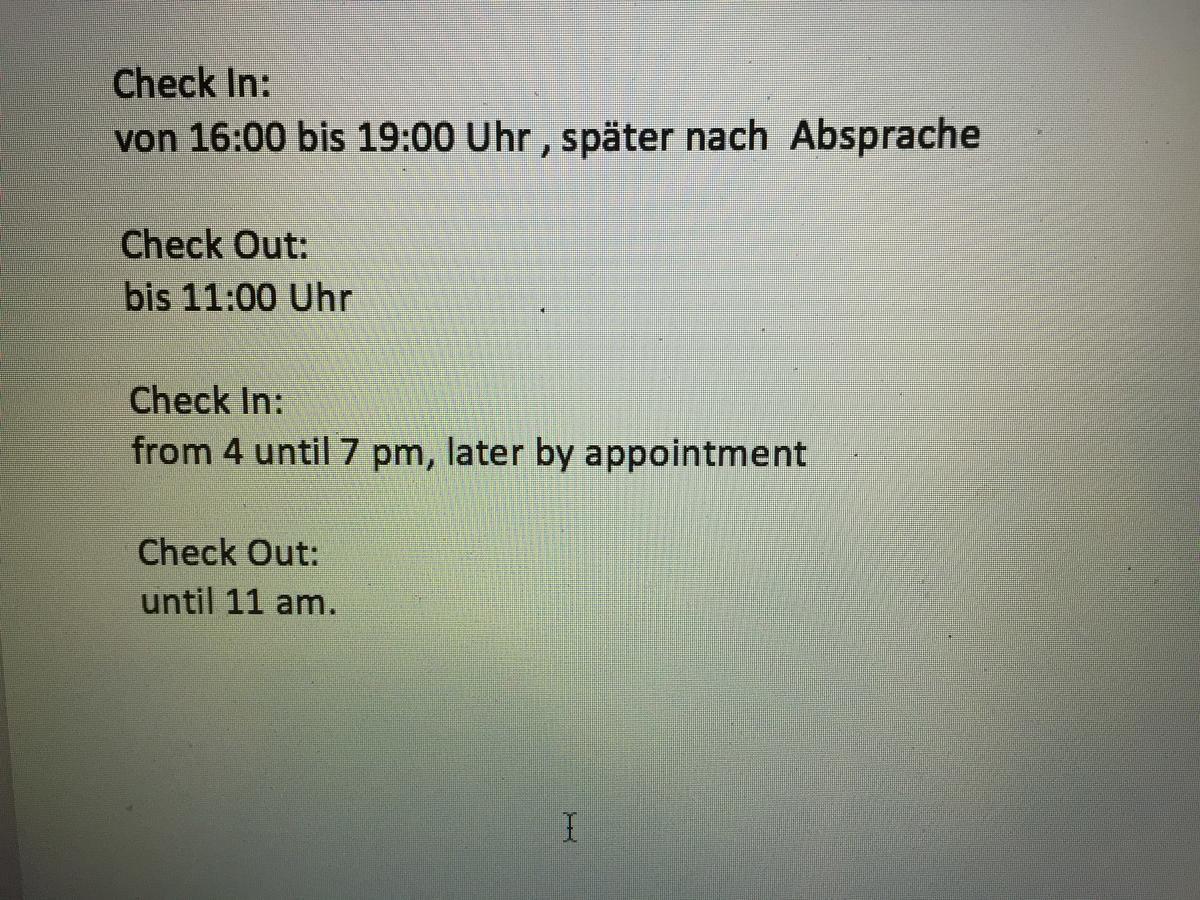 Apartment mit Terrasse