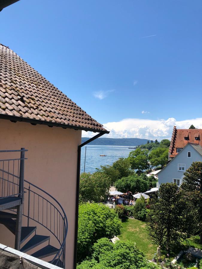 Doppelzimmer mit Balkon und Gartenblick