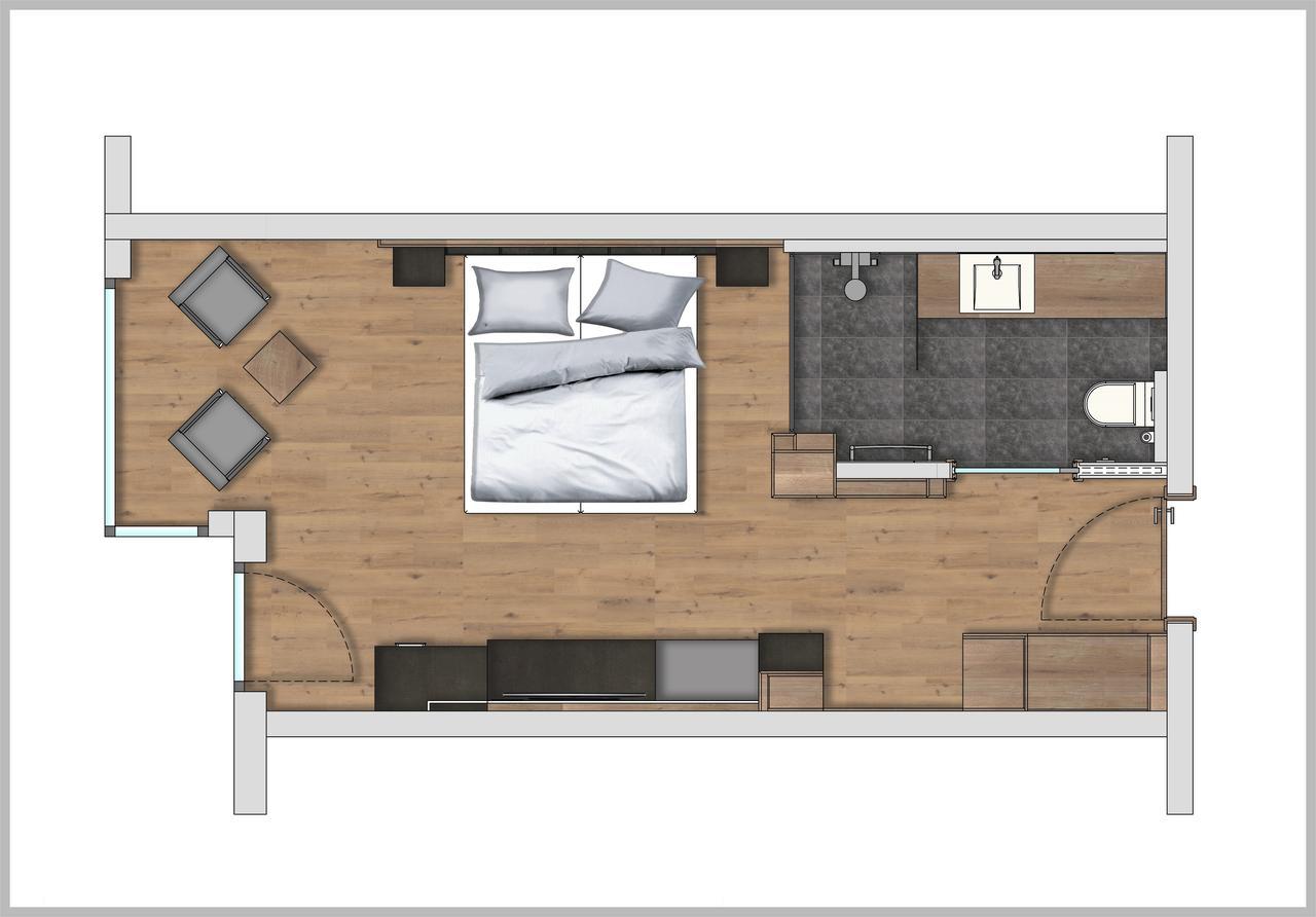 Deluxe Doppelzimmer mit Balkon