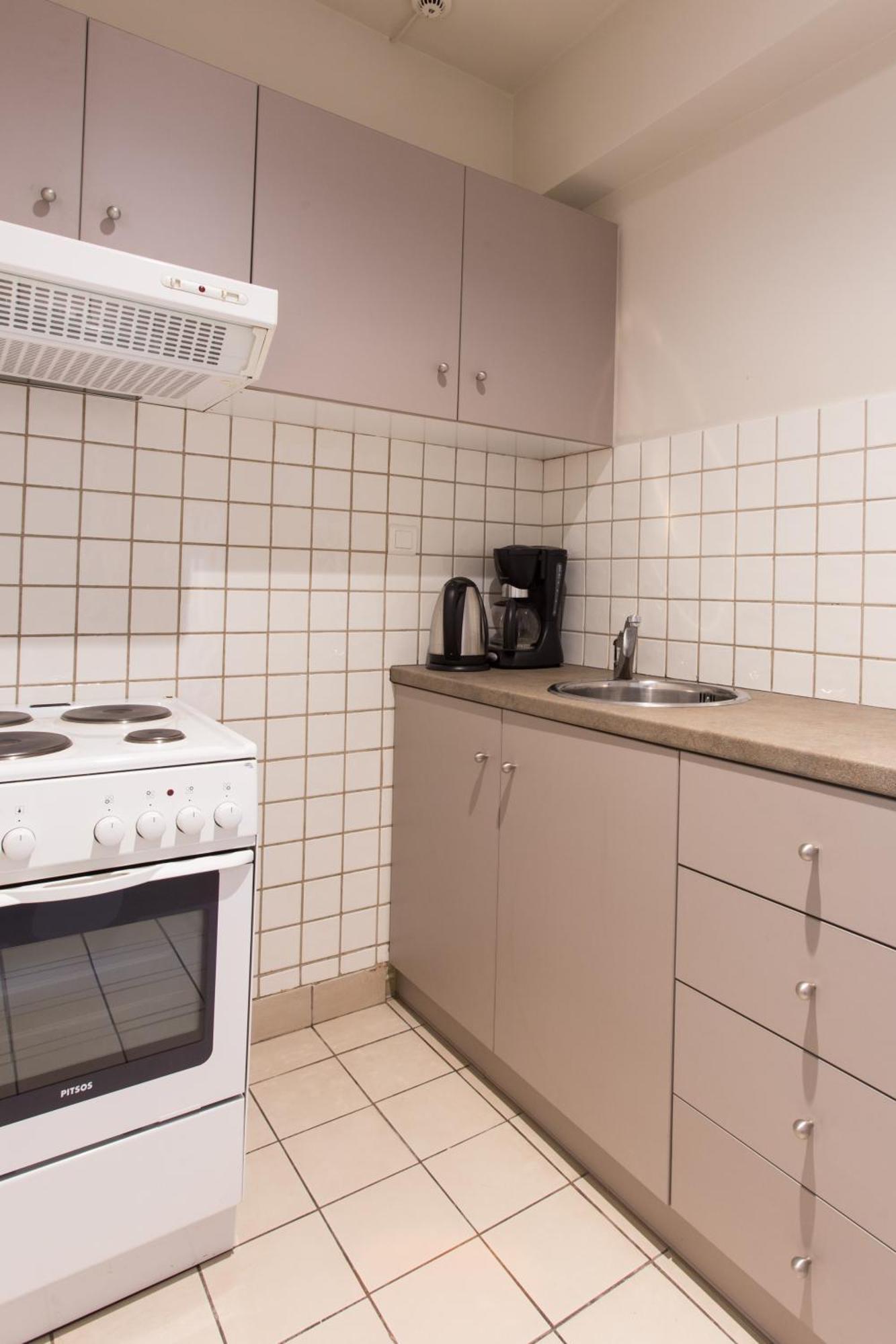 Apartment mit 2 Schlafzimmern und Aussicht auf den Stadtberg Lykabettus (5 Erwachsene)