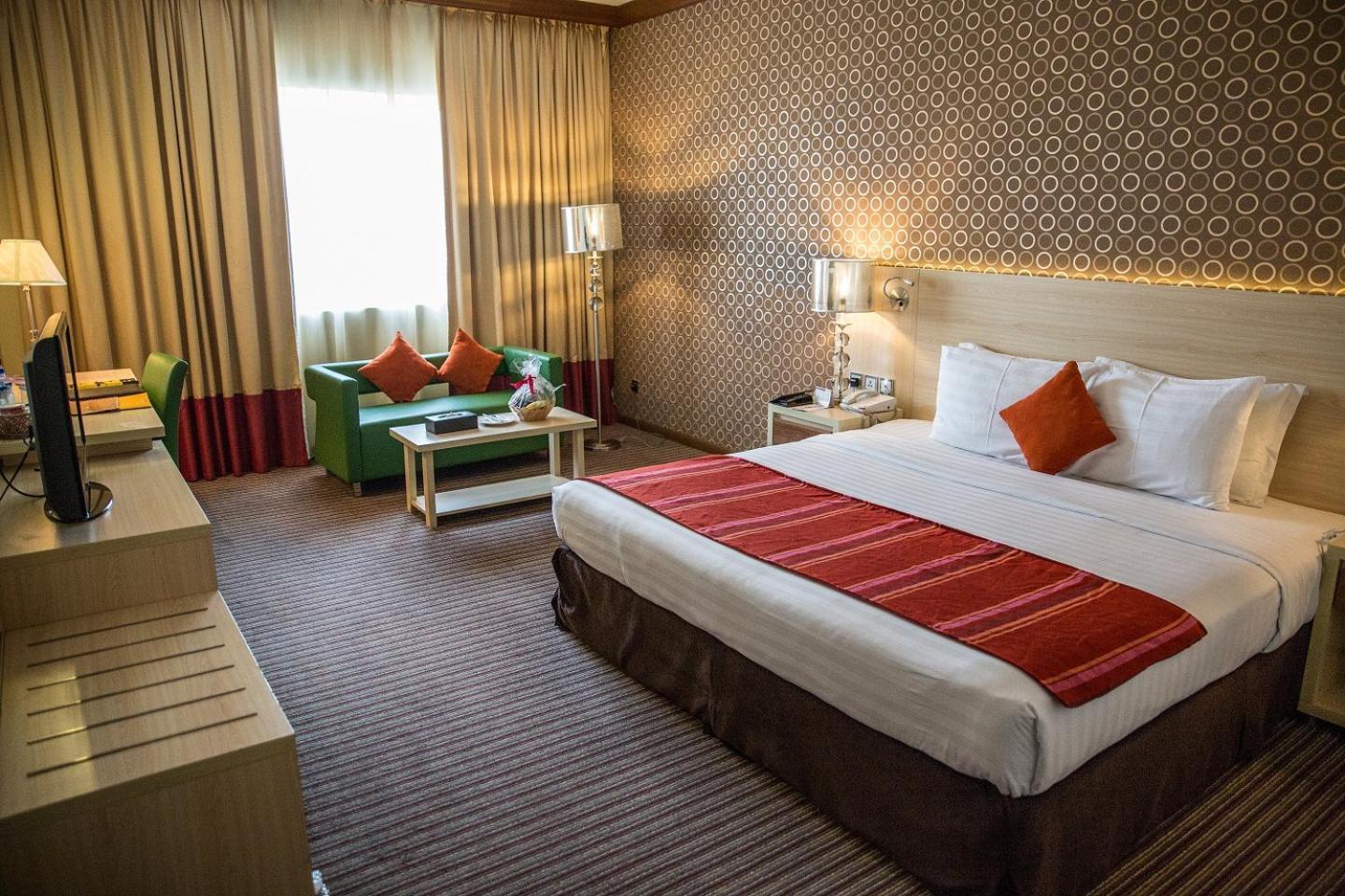 Superior Doppel- oder Zweibettzimmer mit Stadtblick
