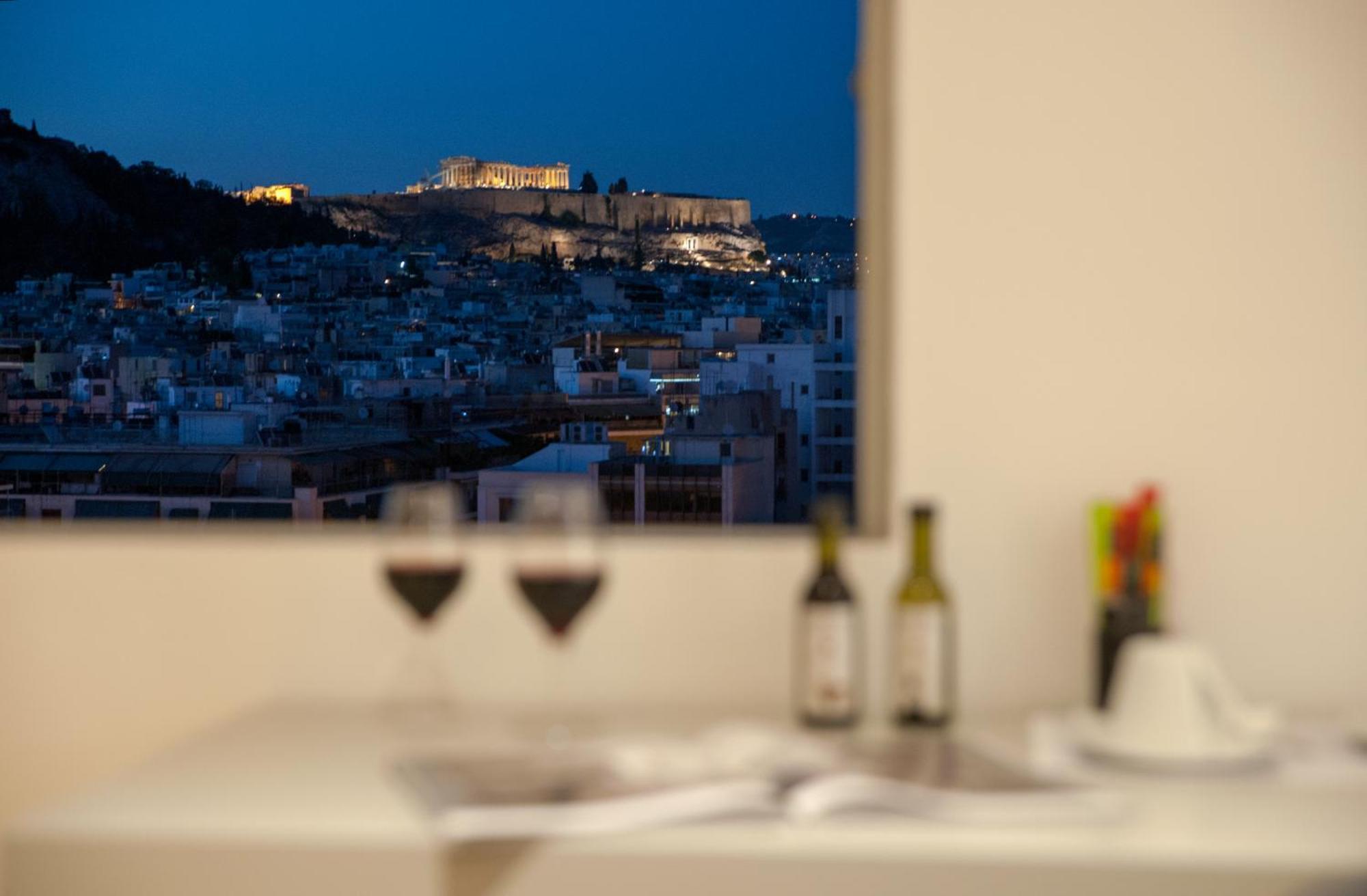 Junior Suite mit Blick auf die Akropolis