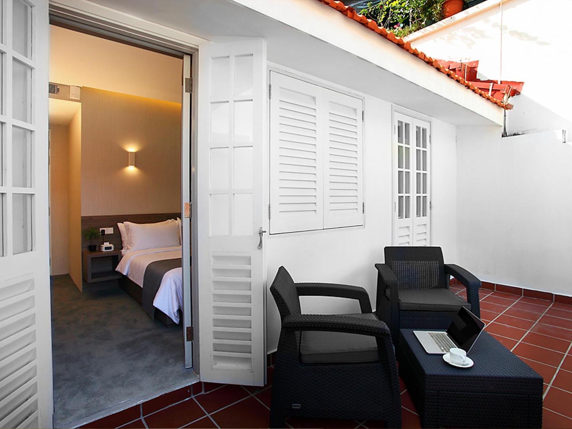Doppelzimmer mit Balkon