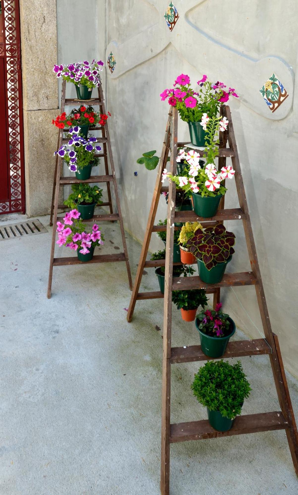 Doppel-/Zweibettzimmer mit Gartenblick