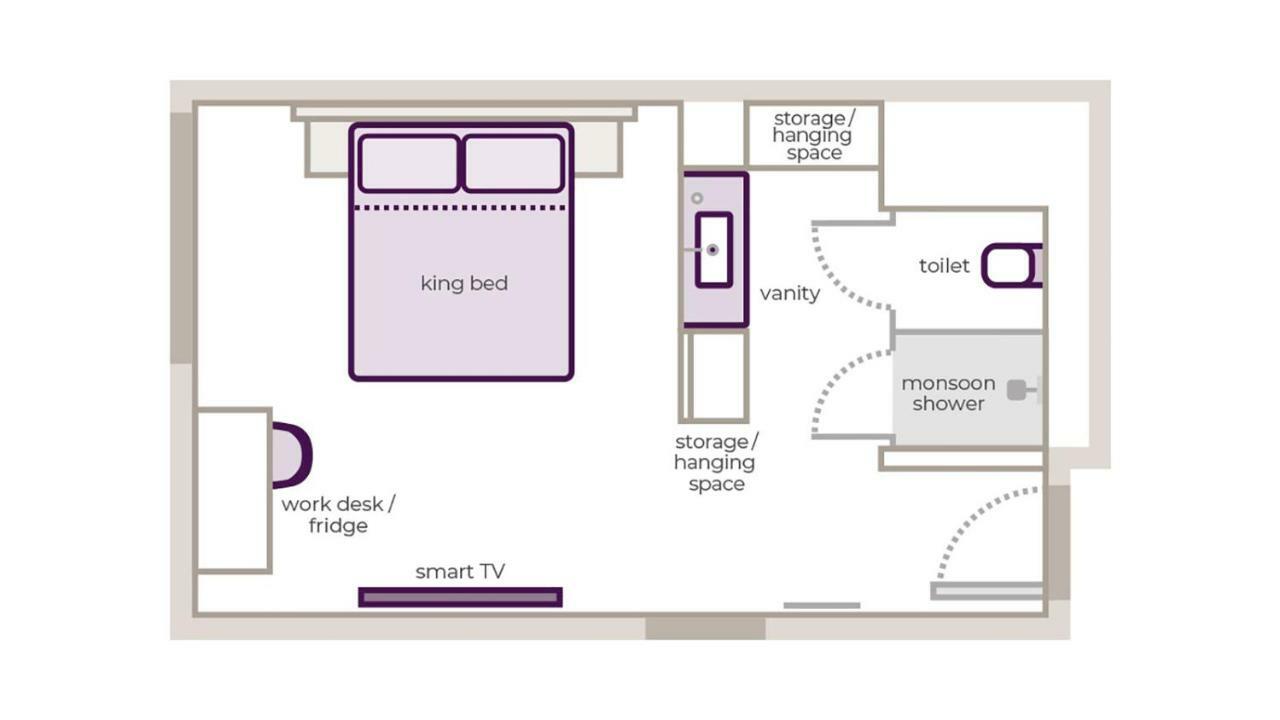 Premium Zimmer mit Queensize-Bett