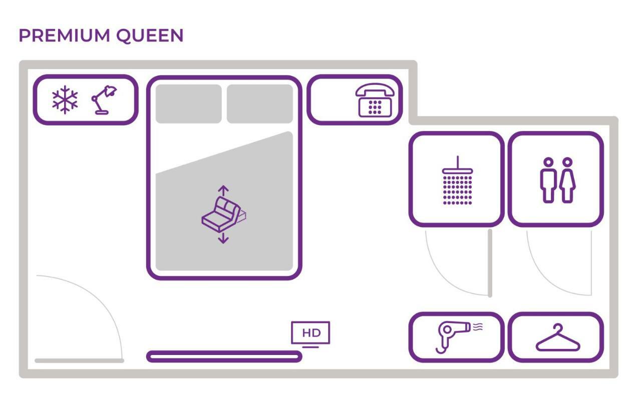 Premium Zimmer mit Queensize-Bett