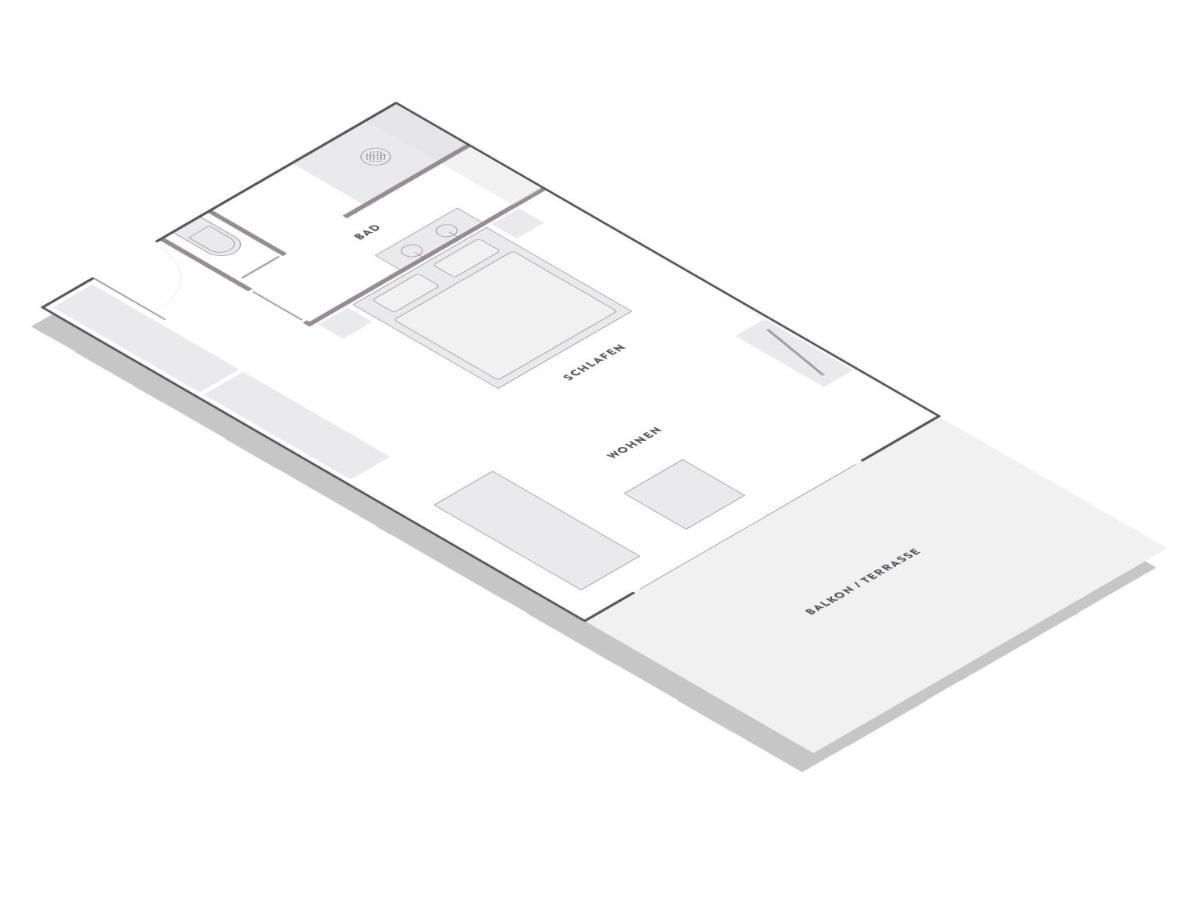 Doppelzimmer mit Terrasse
