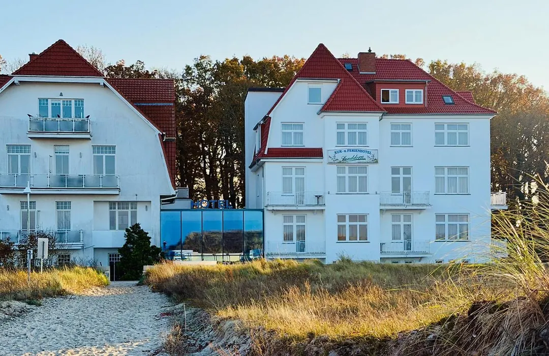 Sanddorn, Kur- und Ferienhotel, Direkte Strandlage, Meerblick, Fahrstuhl, Parkplatz-1