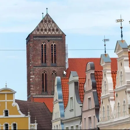 Appartment Ferienwohnung mit großer Terrasse Ohlerich Speicher Wismar-2