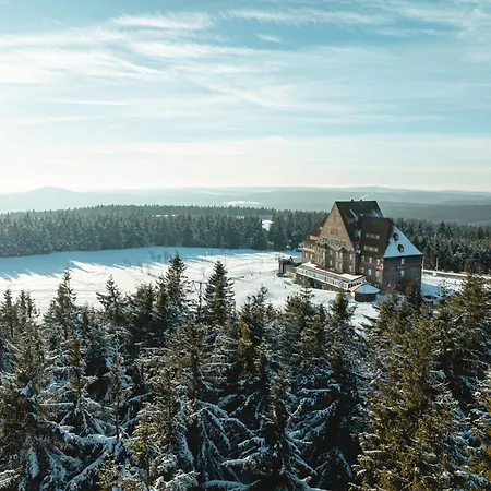 Naturhotel Sachsenbaude Oberwiesenthal - Indoor-Pool&Outdoor-Whirlpool-3
